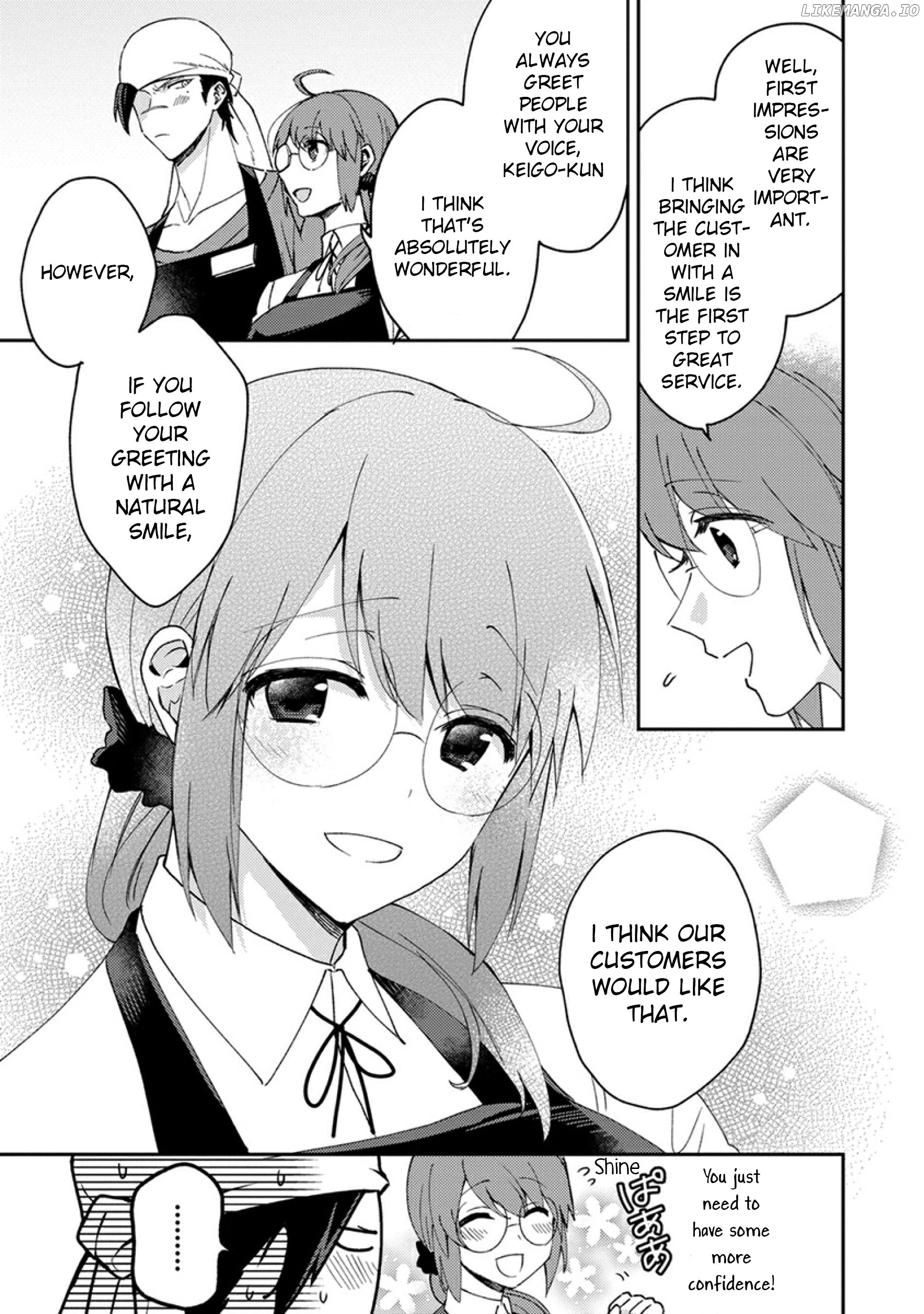 Scary Face High Schooler and Miss Plain Jane Chapter 3 - page 5