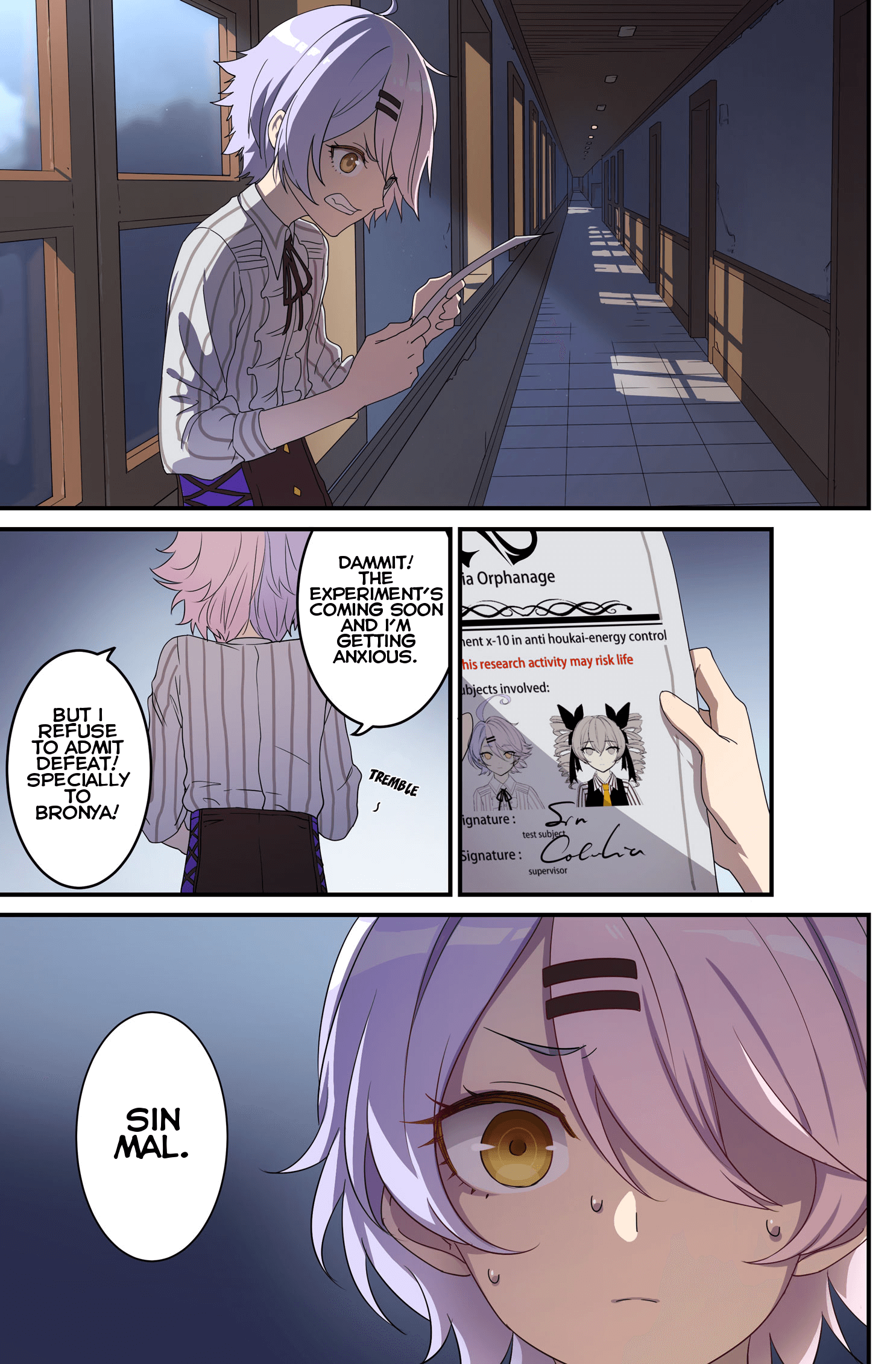 Honkai Impact 3rd - Violet Sea Story chapter 4 - page 5