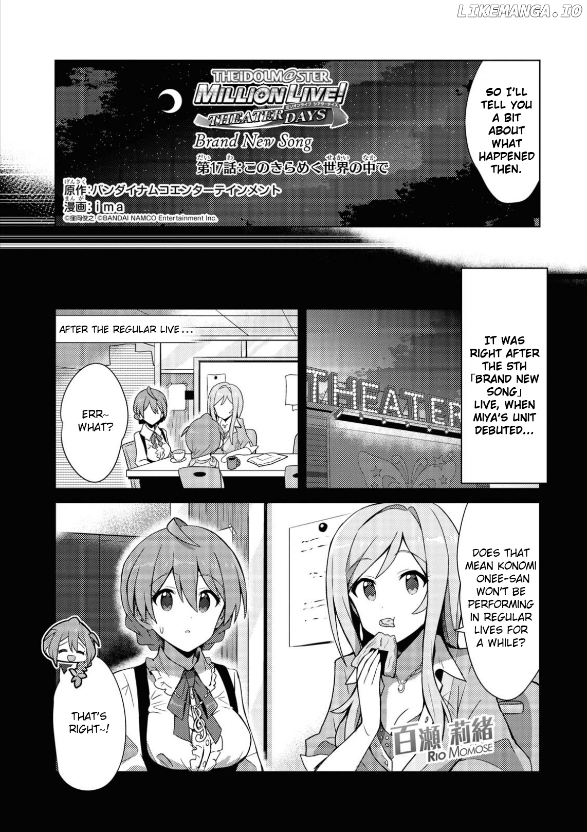 THE iDOLM@STER Million Live! Theater Days - Brand New Song chapter 17 - page 2