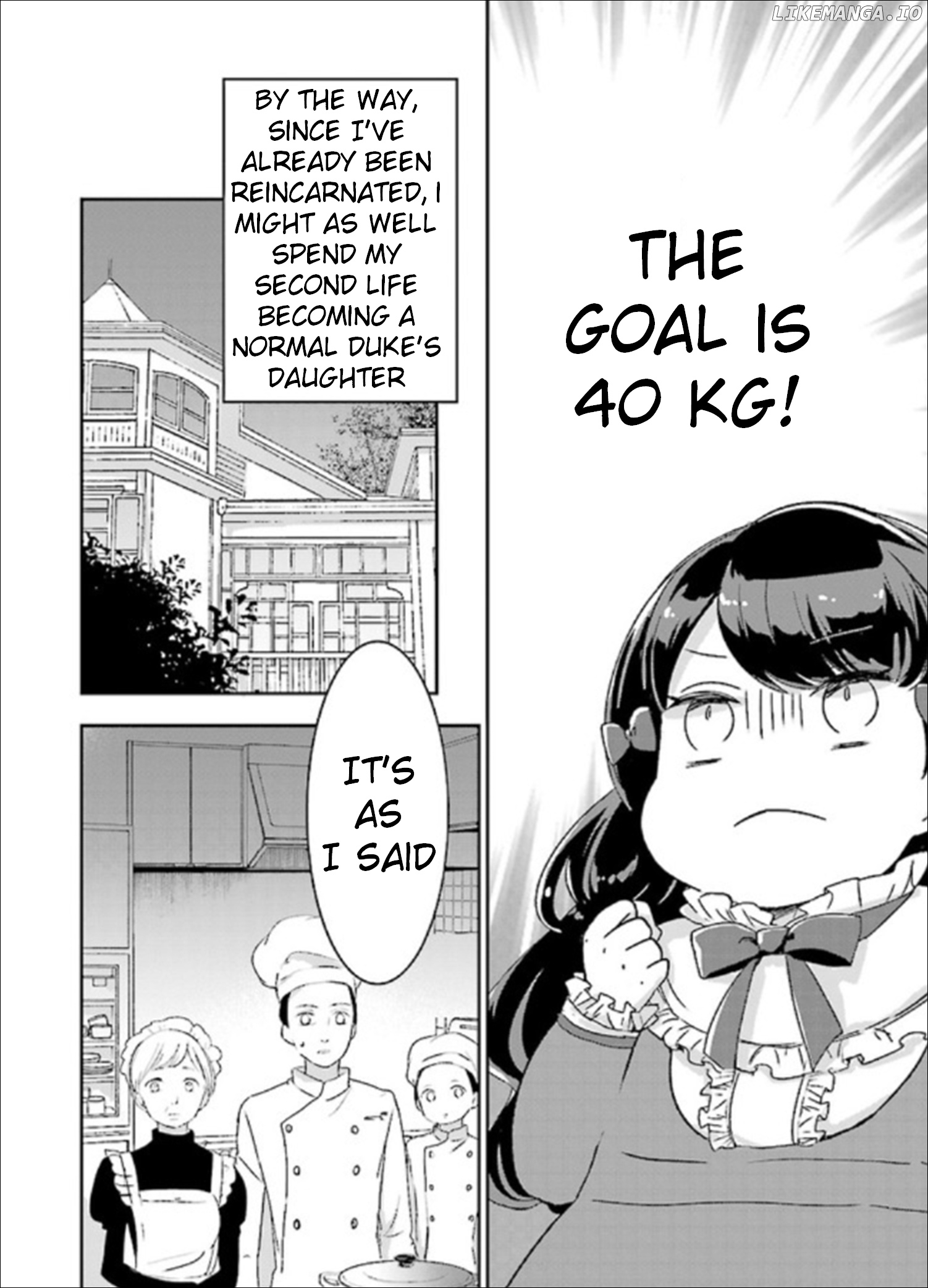 Tensei Saki ga Shoujo Manga no Shiro Buta Reijou datta chapter 1 - page 8