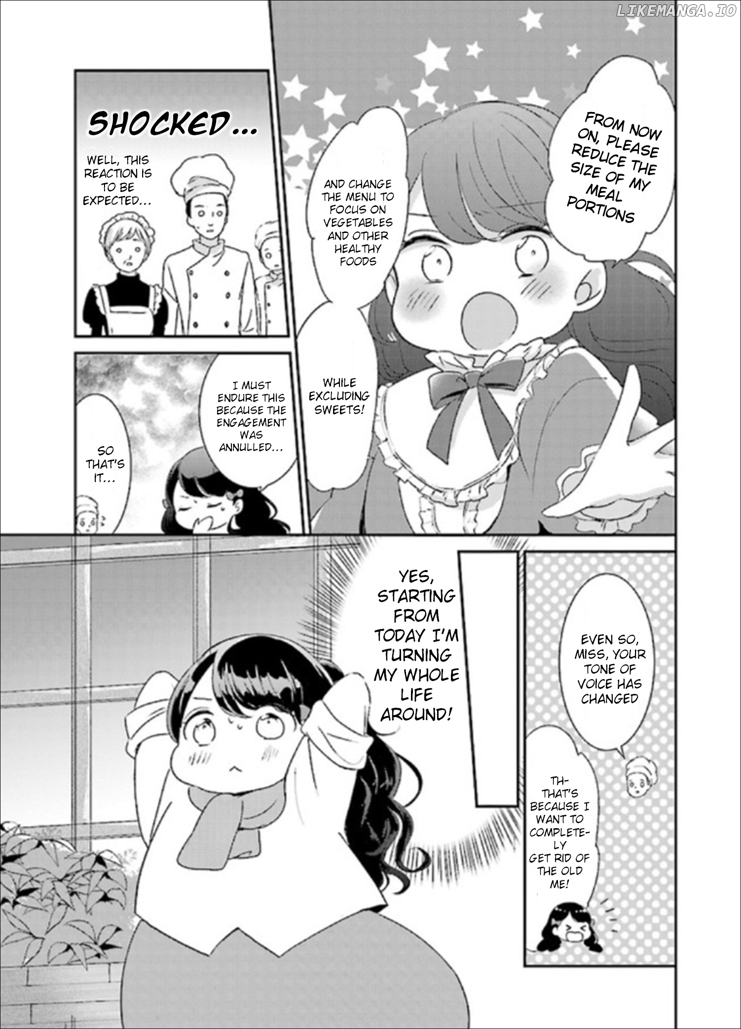 Tensei Saki ga Shoujo Manga no Shiro Buta Reijou datta chapter 1 - page 9