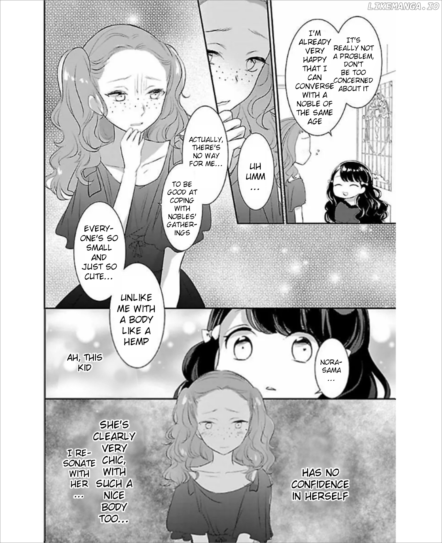 Tensei Saki ga Shoujo Manga no Shiro Buta Reijou datta chapter 4 - page 8
