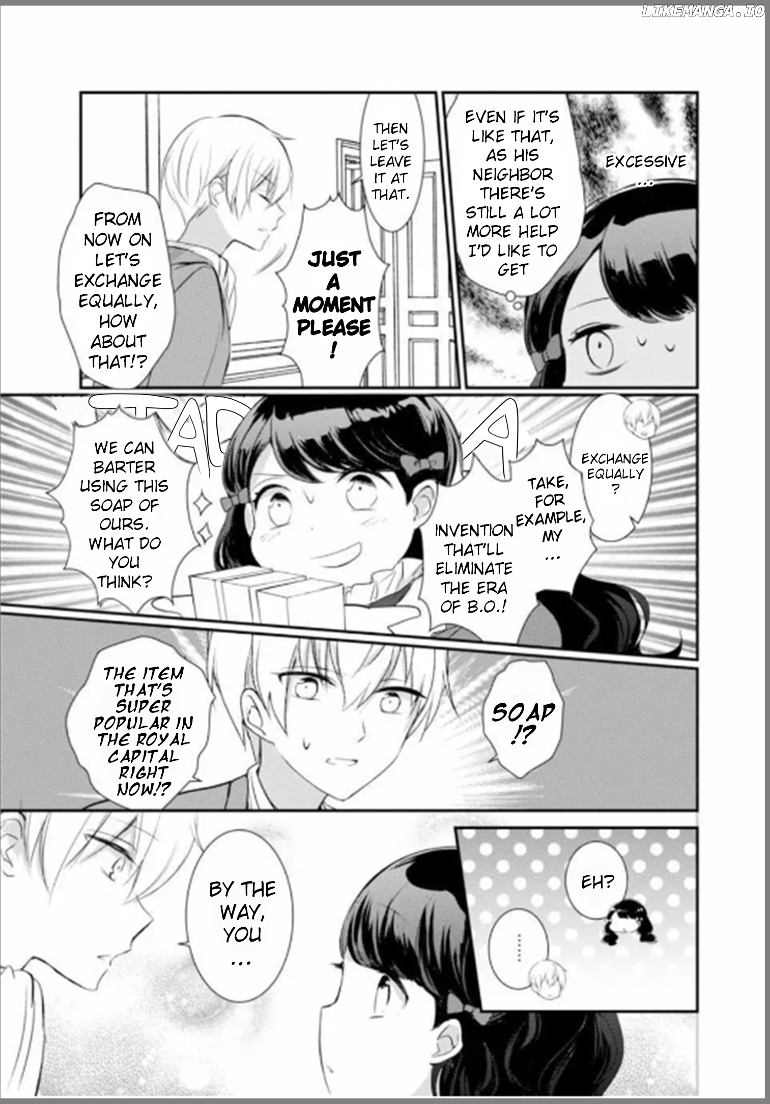 Tensei Saki ga Shoujo Manga no Shiro Buta Reijou datta chapter 3.5 - page 2