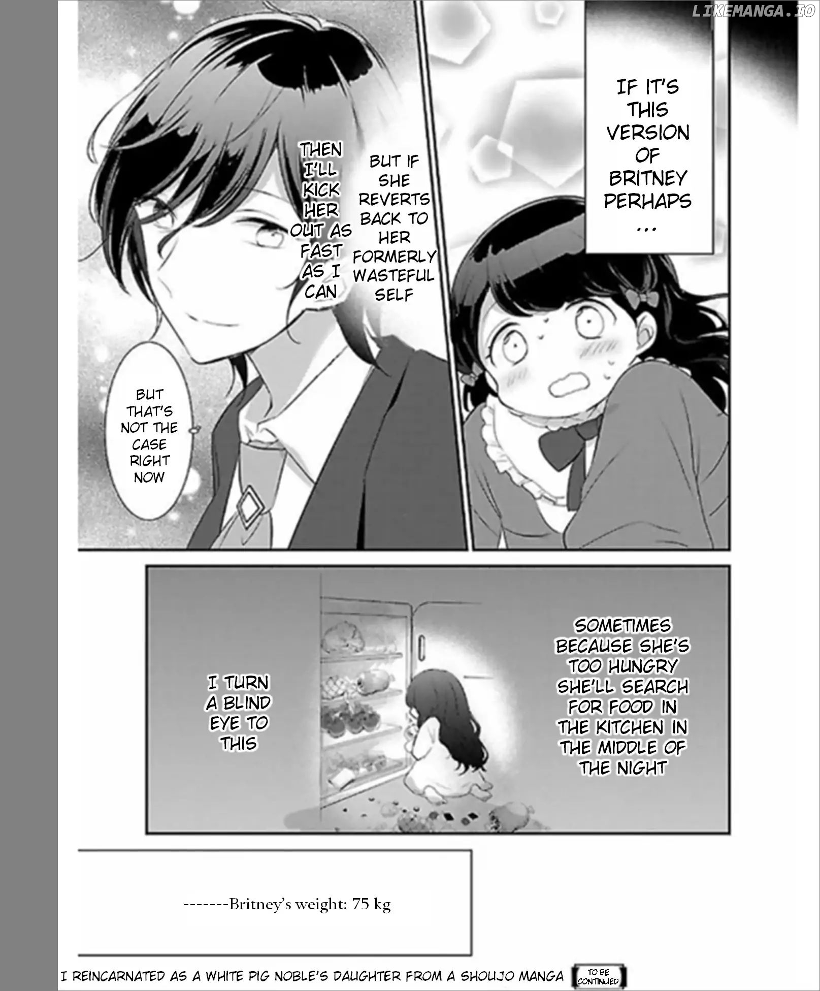 Tensei Saki ga Shoujo Manga no Shiro Buta Reijou datta chapter 3.4 - page 8
