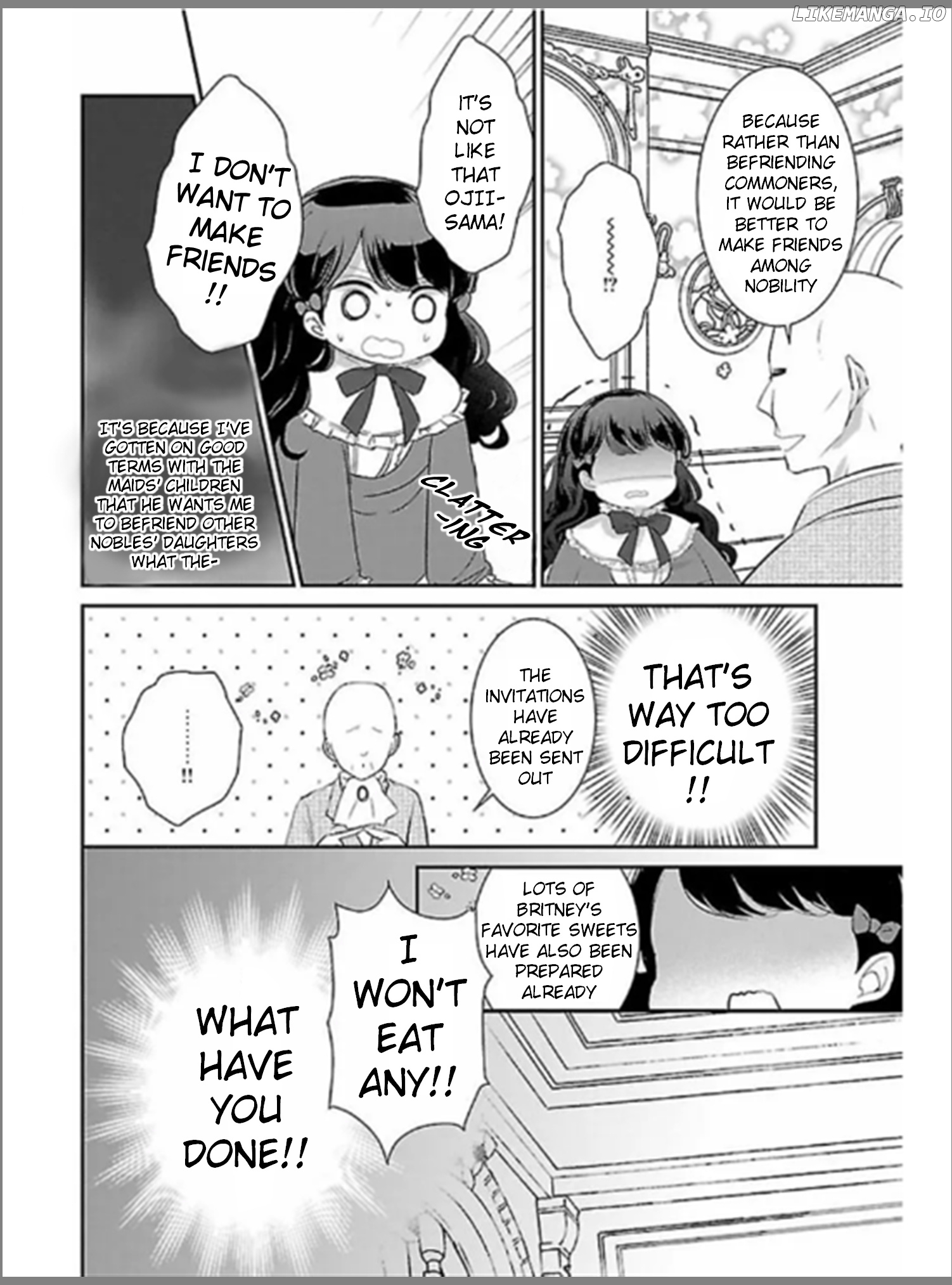 Tensei Saki ga Shoujo Manga no Shiro Buta Reijou datta chapter 3.2 - page 4