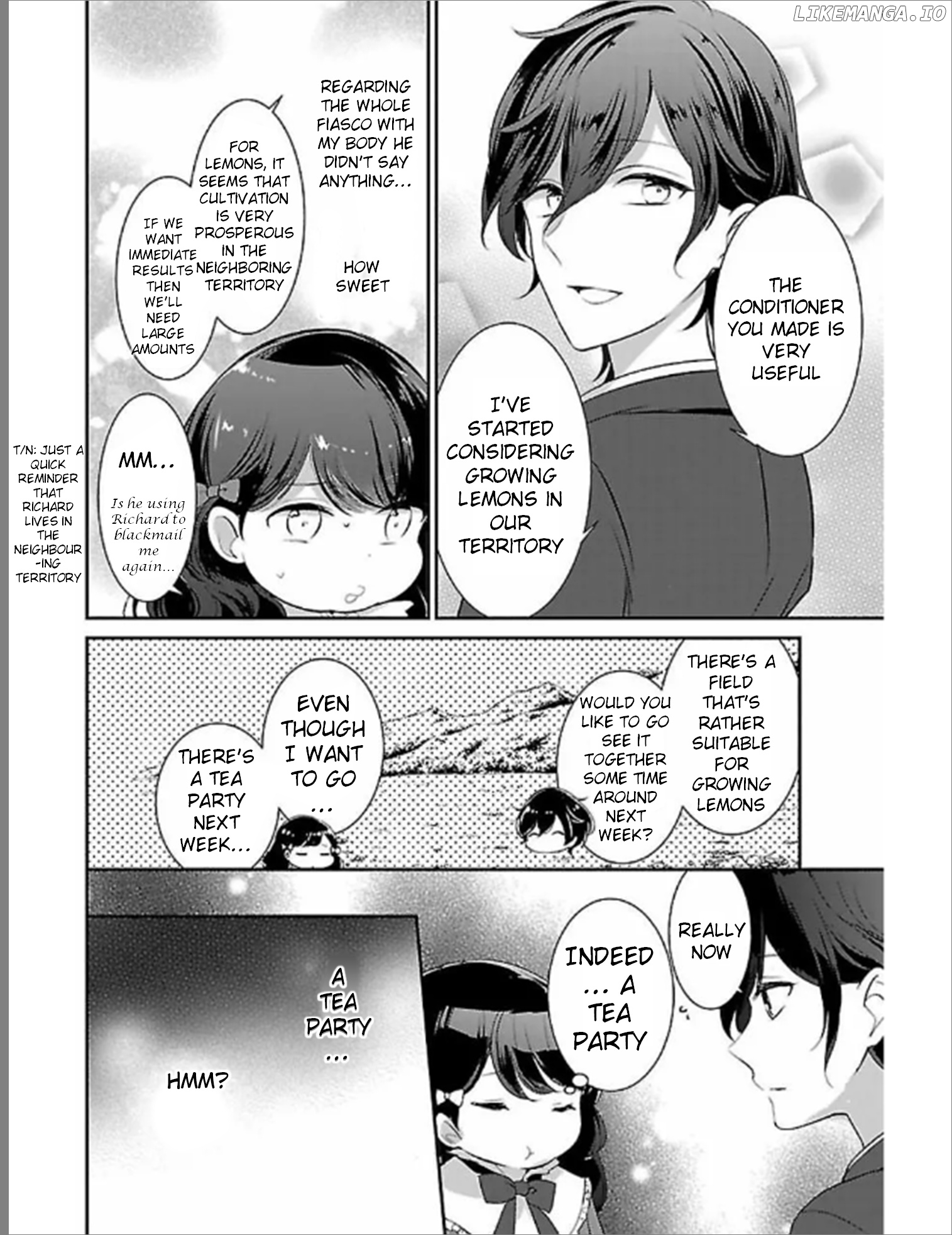 Tensei Saki ga Shoujo Manga no Shiro Buta Reijou datta chapter 3.2 - page 8