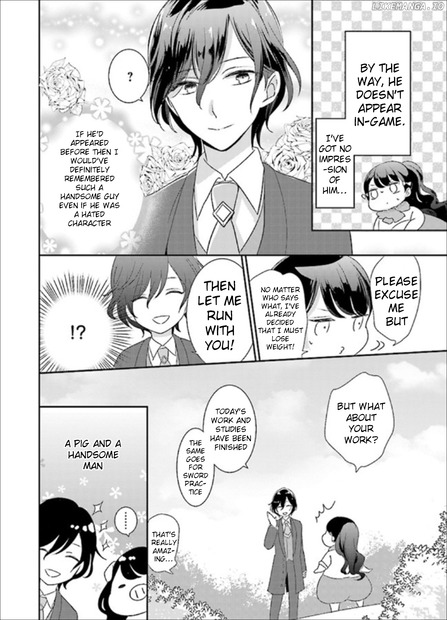 Tensei Saki ga Shoujo Manga no Shiro Buta Reijou datta chapter 1.2 - page 4
