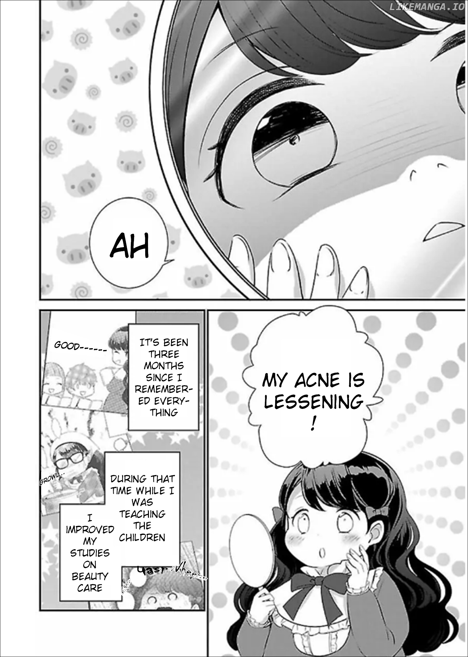 Tensei Saki ga Shoujo Manga no Shiro Buta Reijou datta chapter 3.1 - page 2