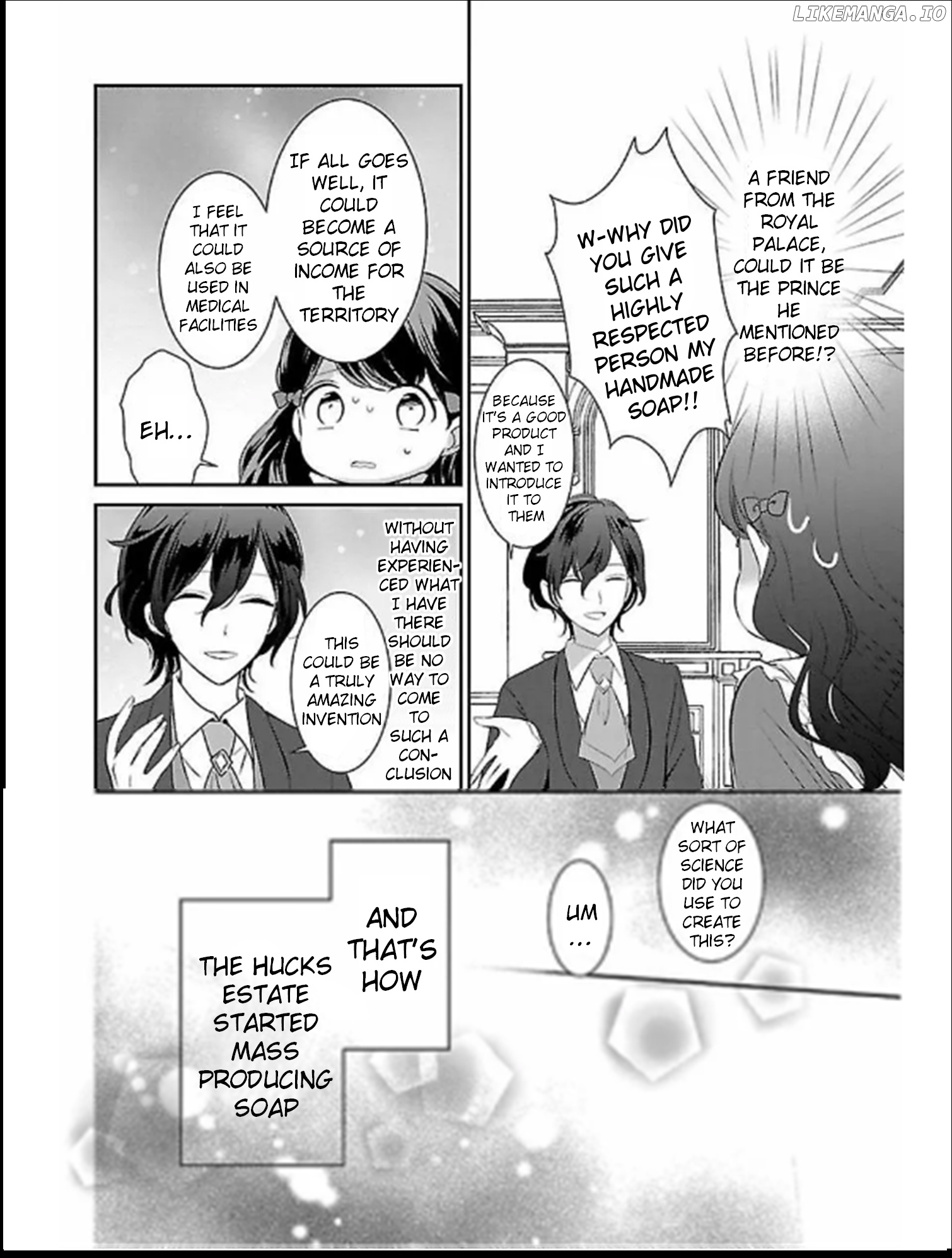 Tensei Saki ga Shoujo Manga no Shiro Buta Reijou datta chapter 3.1 - page 6