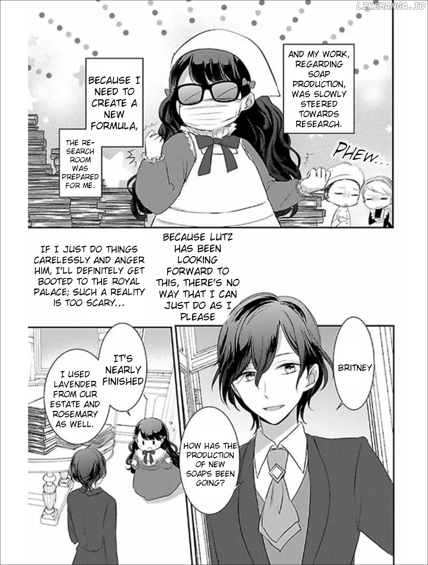 Tensei Saki ga Shoujo Manga no Shiro Buta Reijou datta chapter 3.1 - page 7