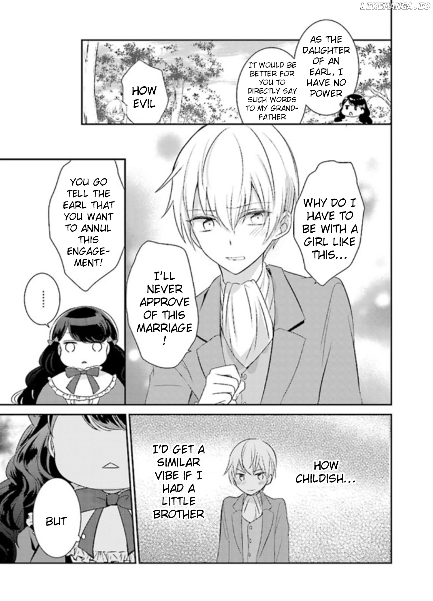 Tensei Saki ga Shoujo Manga no Shiro Buta Reijou datta chapter 2.2 - page 3
