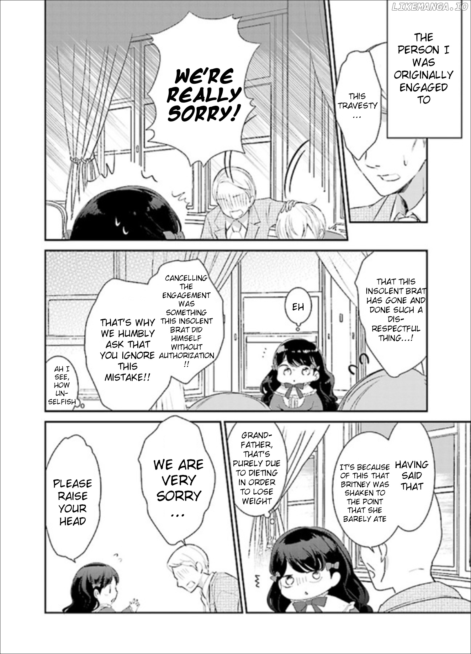 Tensei Saki ga Shoujo Manga no Shiro Buta Reijou datta chapter 2.1 - page 4