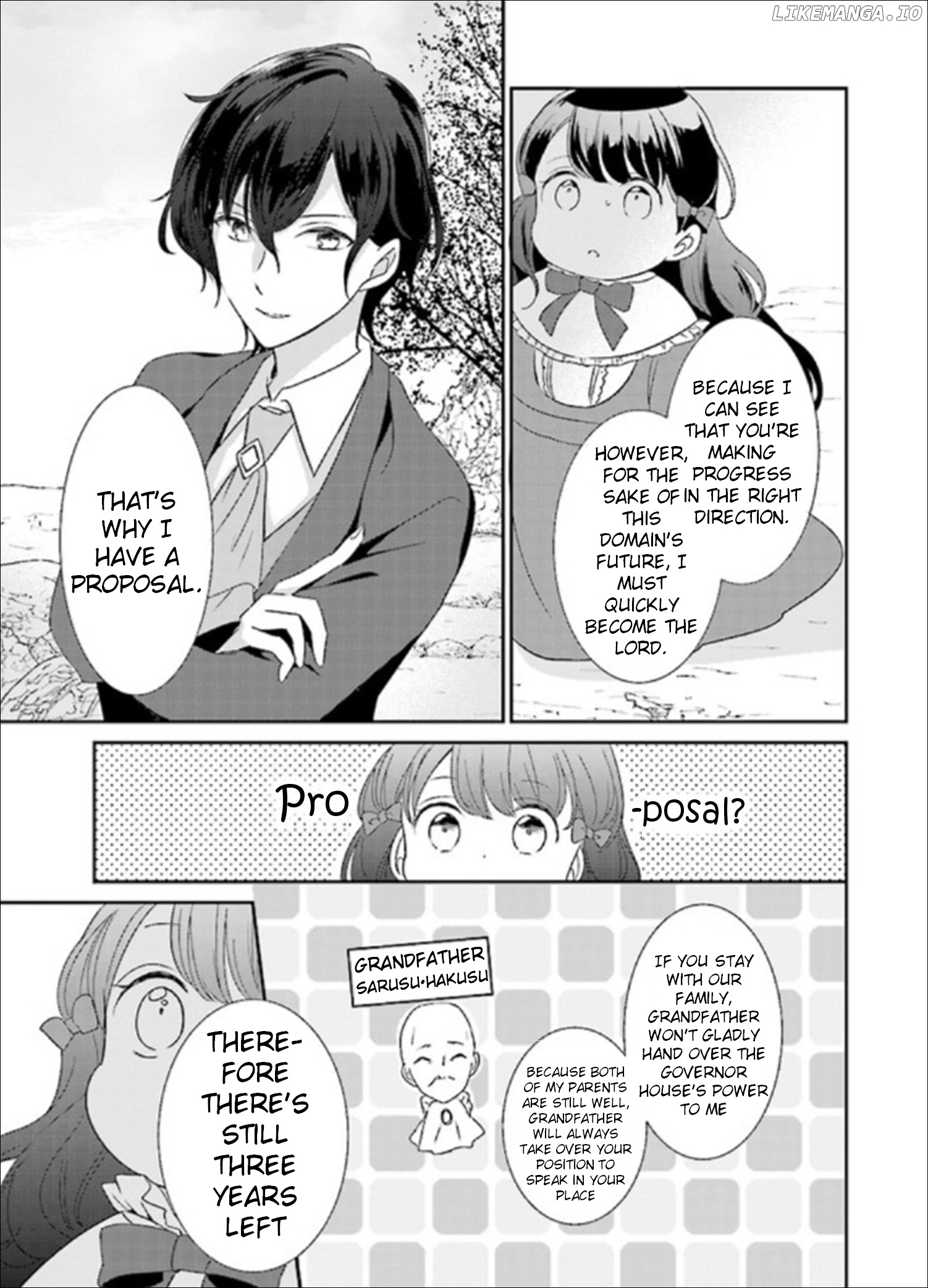 Tensei Saki ga Shoujo Manga no Shiro Buta Reijou datta chapter 1.4 - page 3