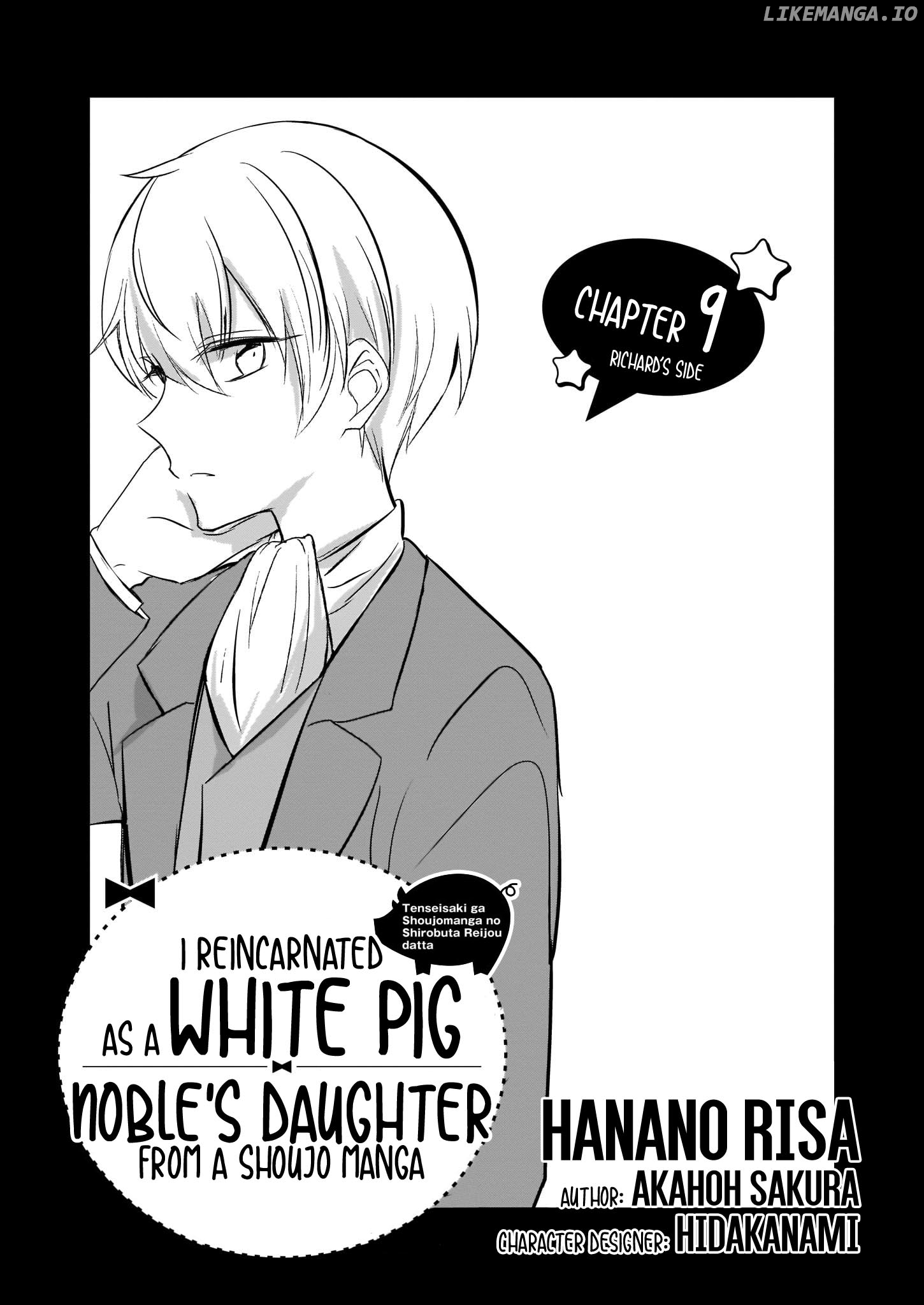 Tensei Saki ga Shoujo Manga no Shiro Buta Reijou datta chapter 9 - page 2