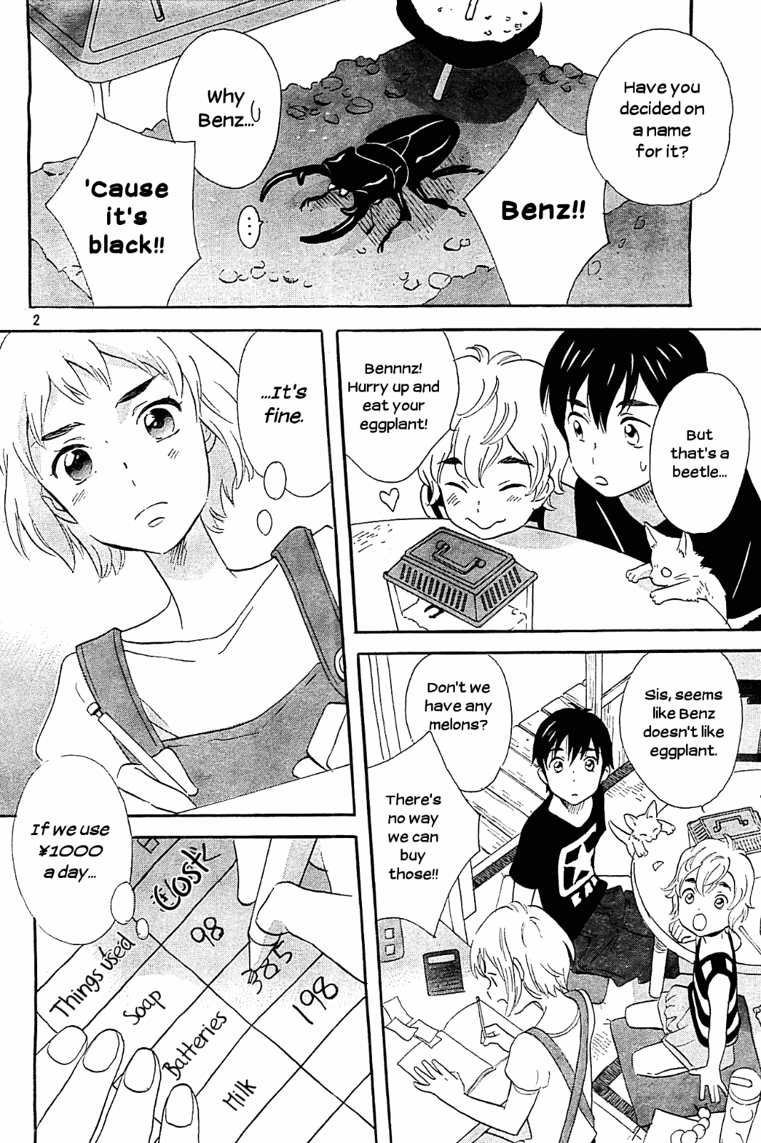 Kami-sama ga Uso wo Tsuku chapter 3 - page 2