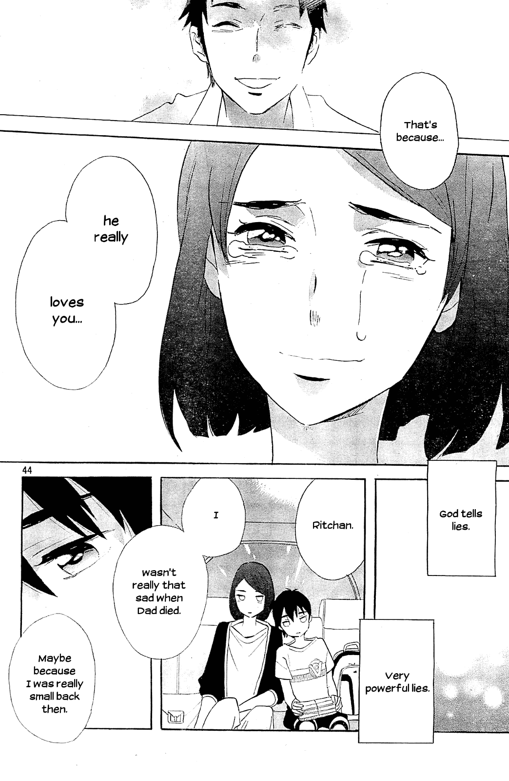 Kami-sama ga Uso wo Tsuku chapter 5 - page 45