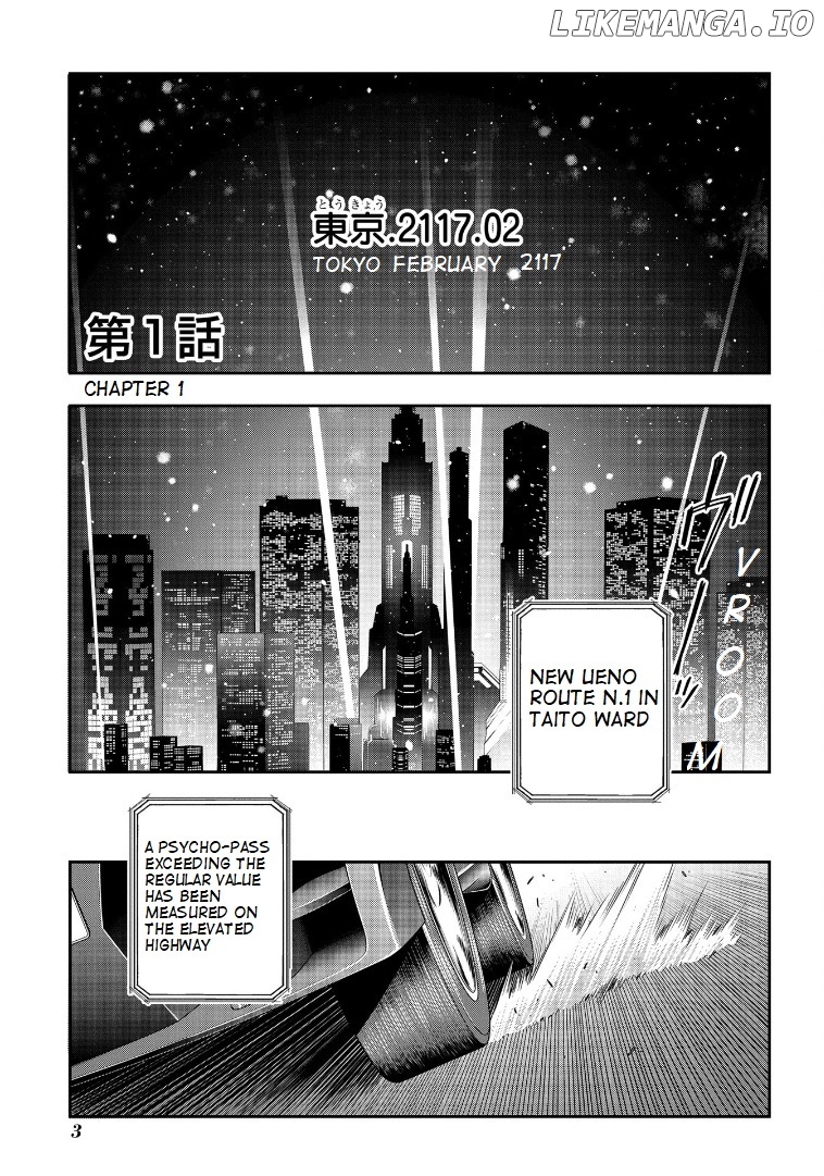 Psycho-pass Sinners of the System Case 1 - Crime and Punishment chapter 1 - page 4