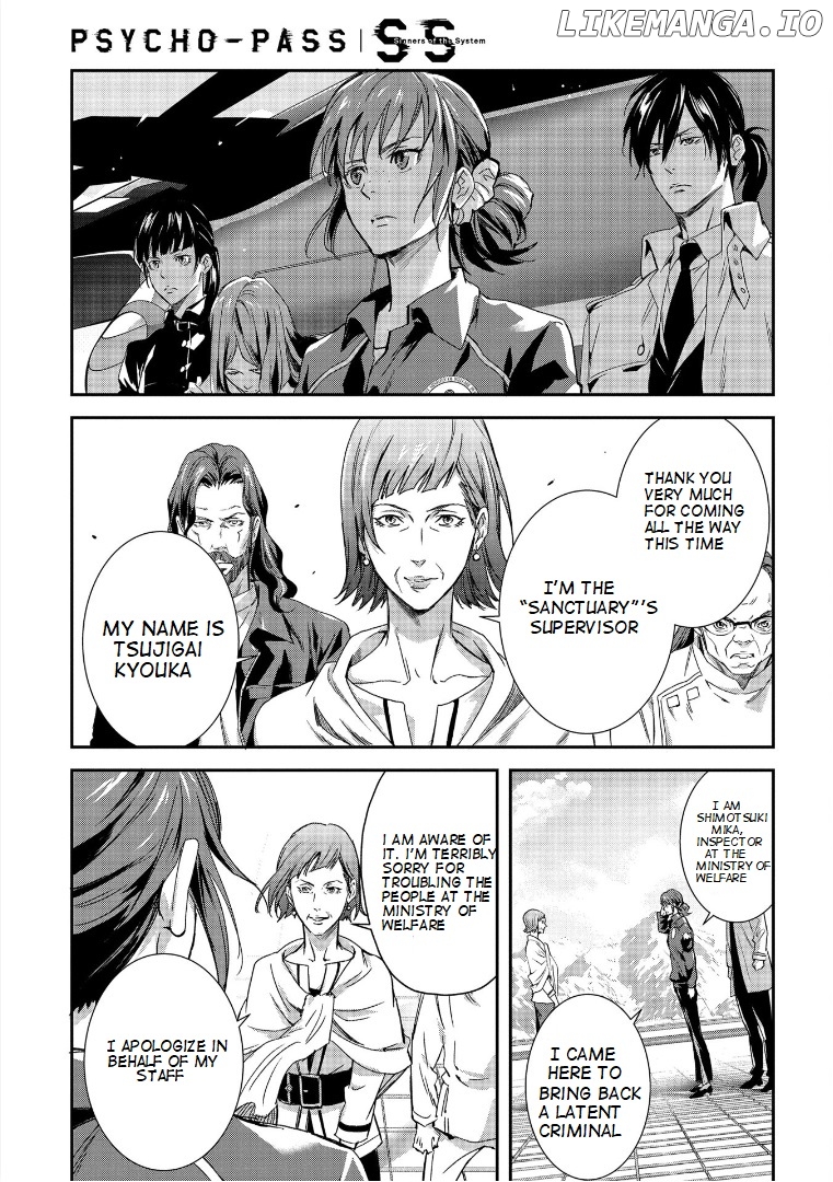 Psycho-pass Sinners of the System Case 1 - Crime and Punishment chapter 2 - page 8