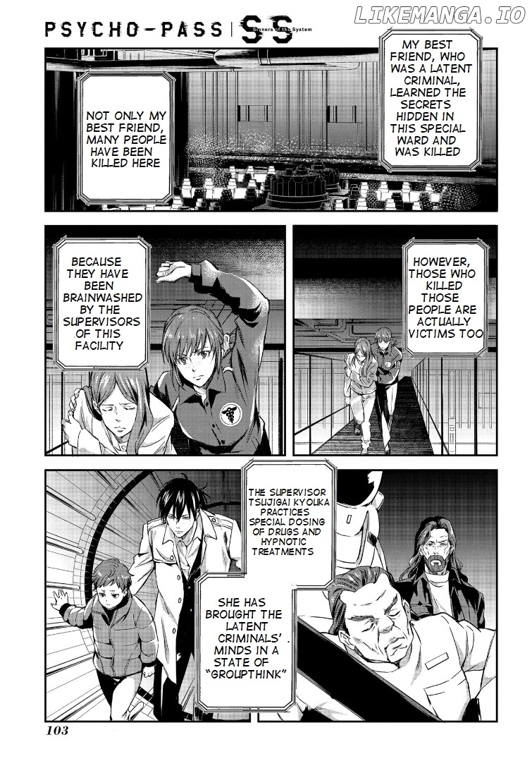 Psycho-pass Sinners of the System Case 1 - Crime and Punishment chapter 4 - page 13