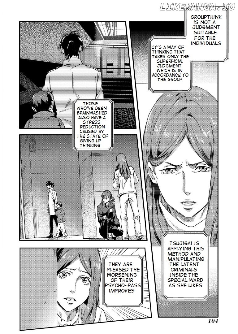 Psycho-pass Sinners of the System Case 1 - Crime and Punishment chapter 4 - page 14