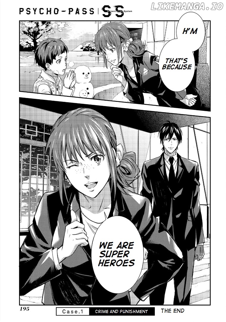 Psycho-pass Sinners of the System Case 1 - Crime and Punishment chapter 6 - page 37