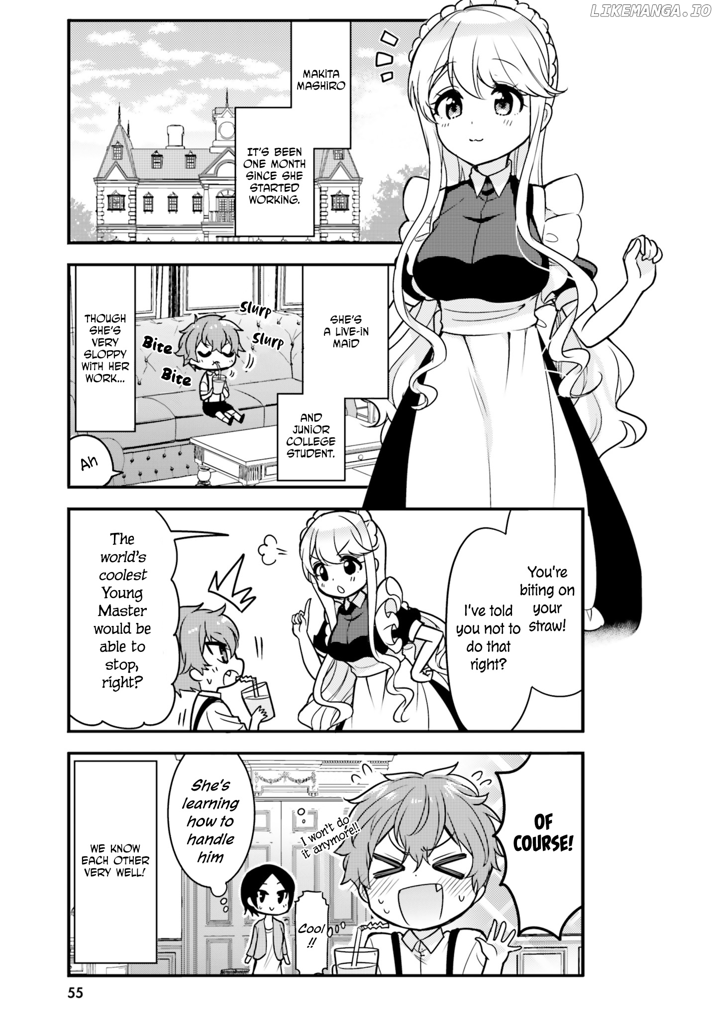 Tekito Na Maid No Oneesan & Erasou De Ichizu Na Botchan chapter 5 - page 3