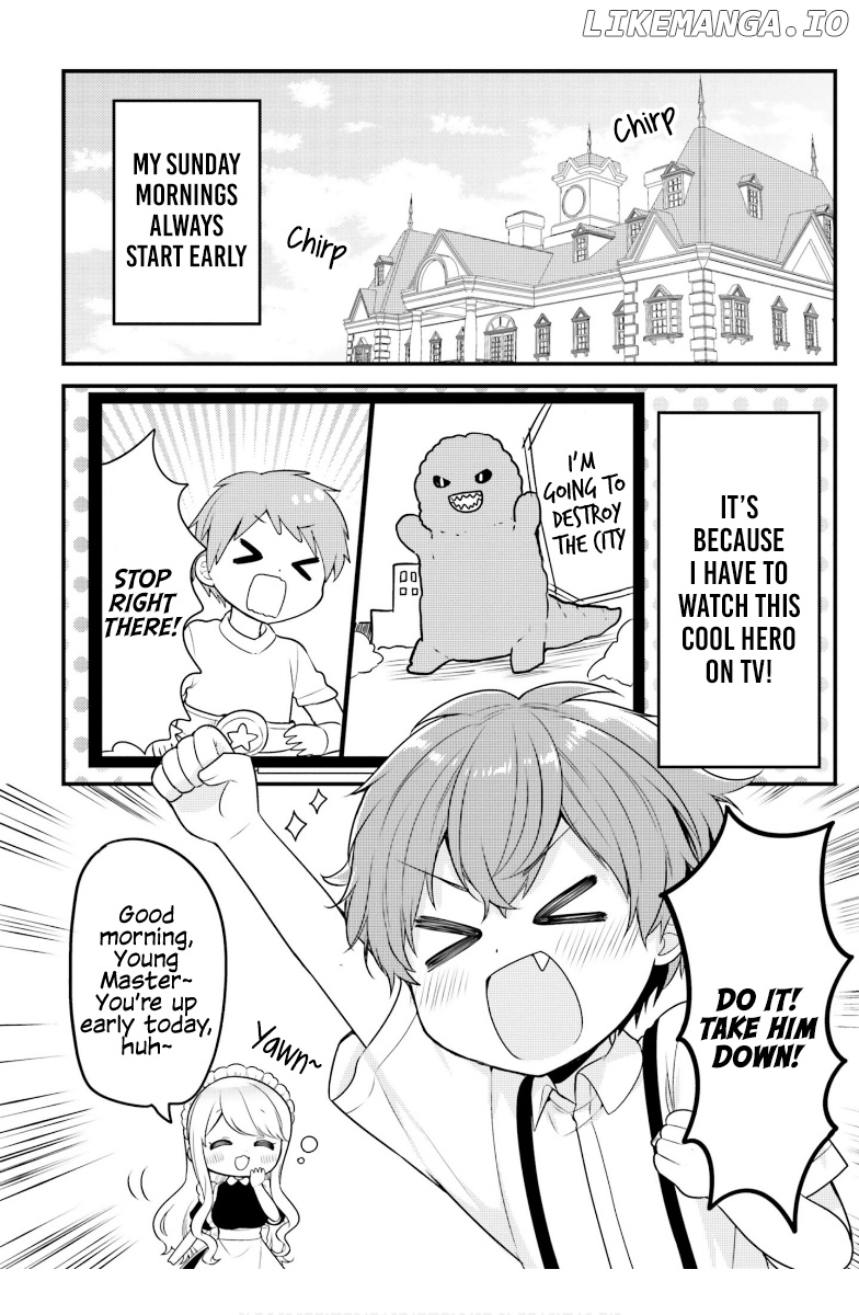 Tekito Na Maid No Oneesan & Erasou De Ichizu Na Botchan chapter 28 - page 3