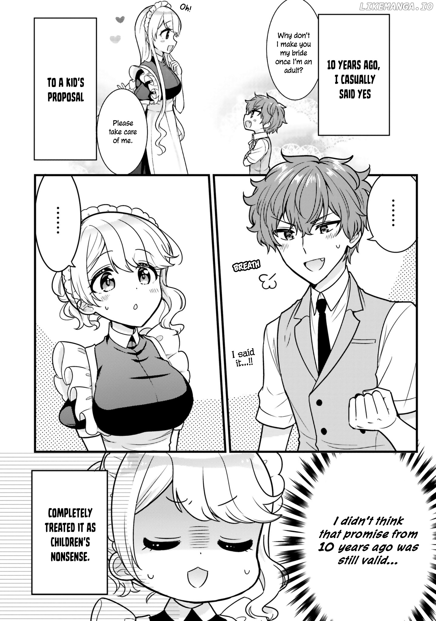 Tekito Na Maid No Oneesan & Erasou De Ichizu Na Botchan chapter 10 - page 2