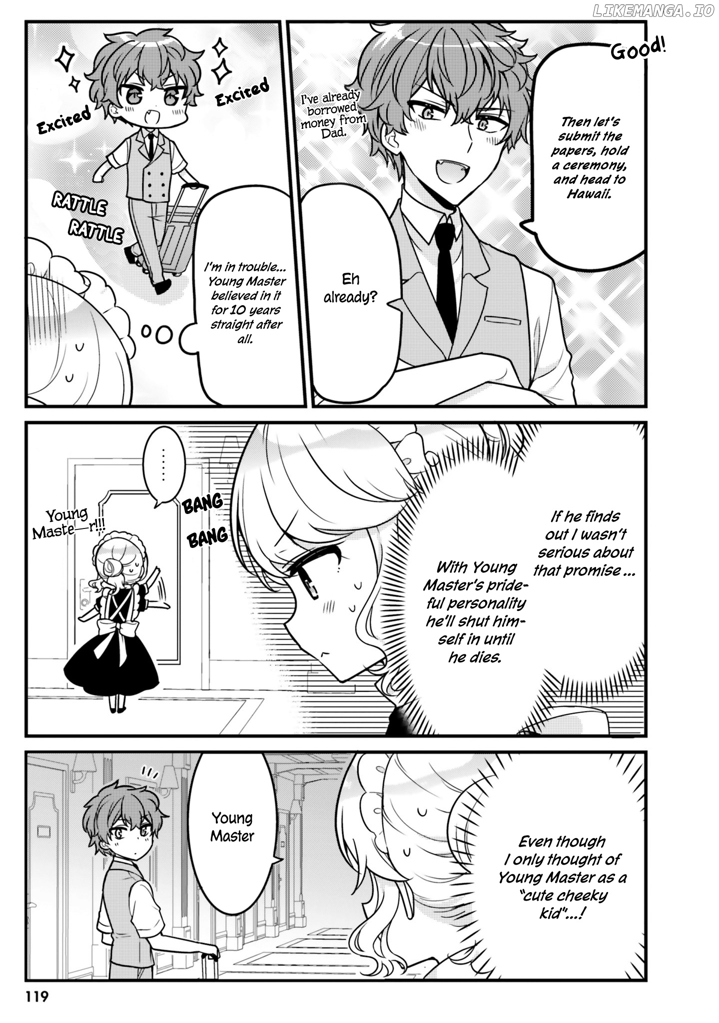 Tekito Na Maid No Oneesan & Erasou De Ichizu Na Botchan chapter 10 - page 3