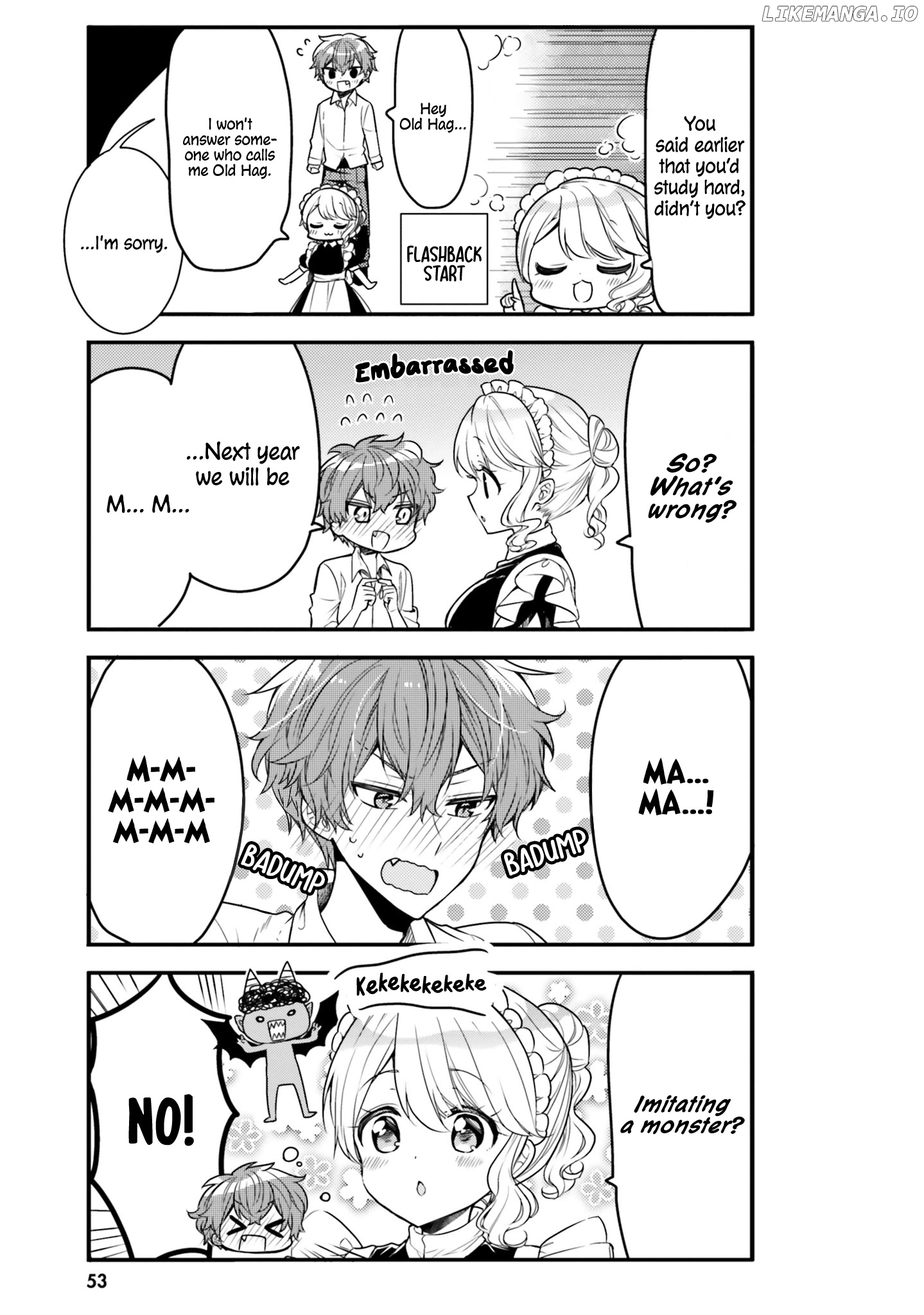 Tekito Na Maid No Oneesan & Erasou De Ichizu Na Botchan chapter 15 - page 3