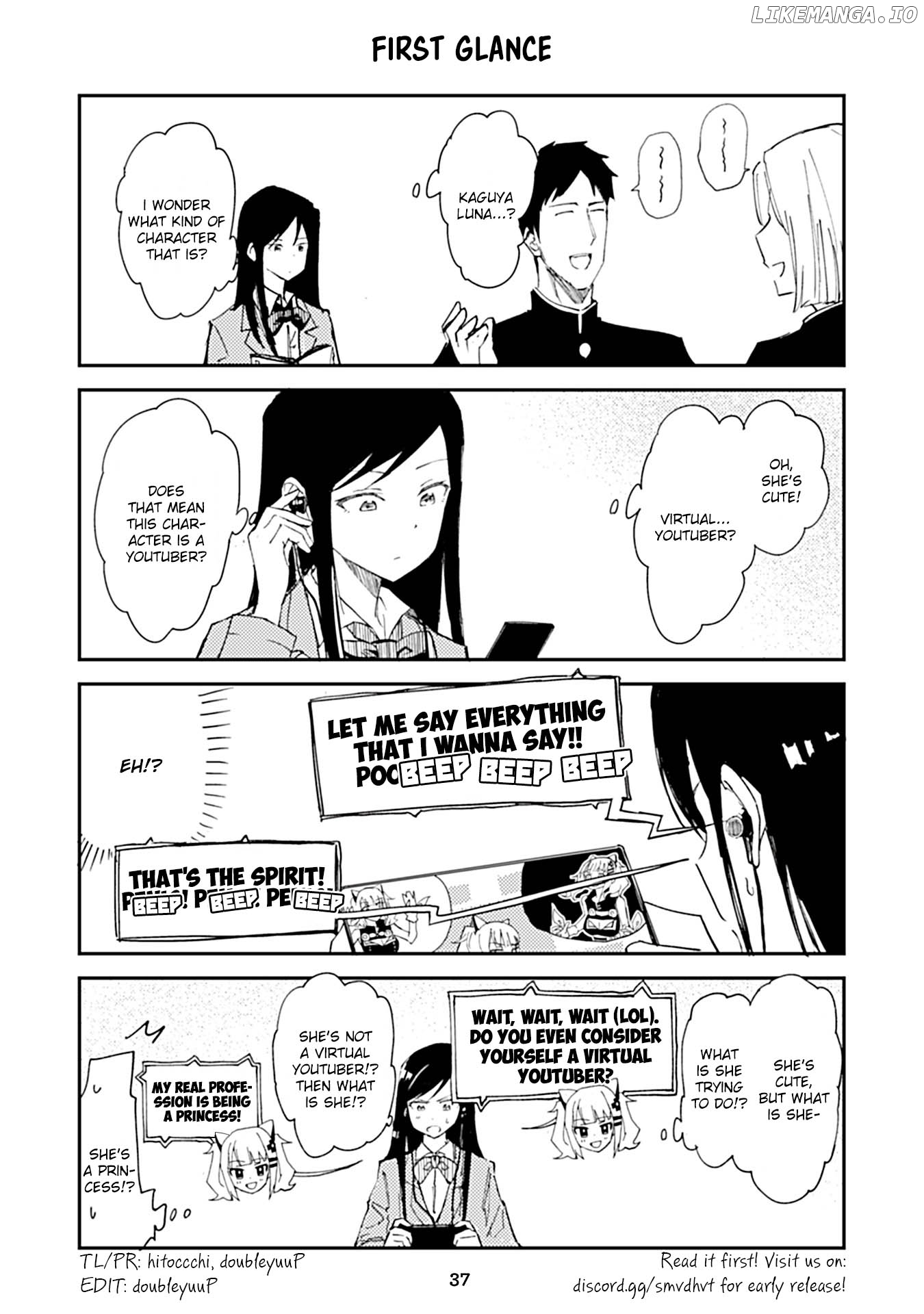 Kaguya Luna Gachi-Zei no Nichijyo chapter 30 - page 1