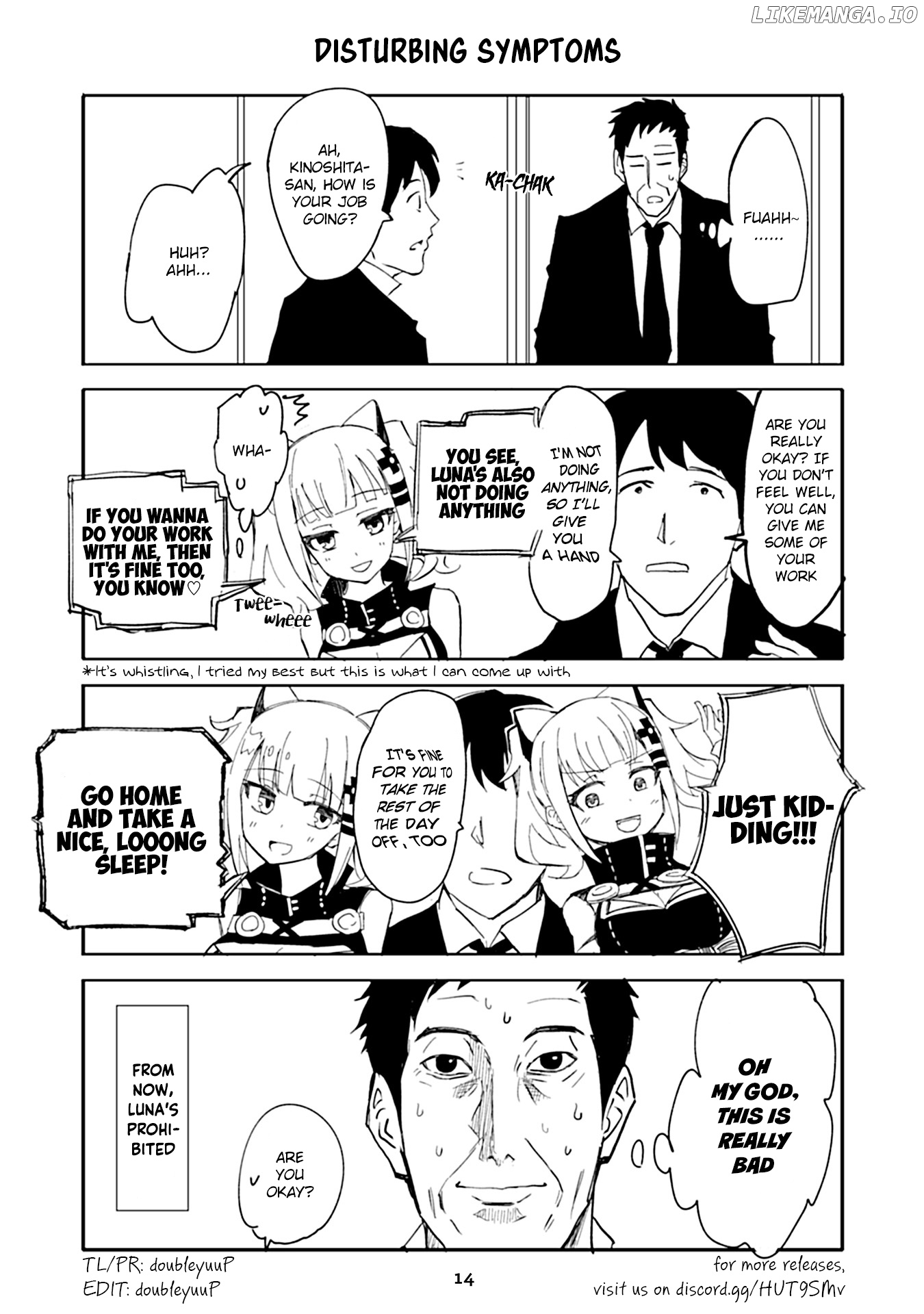 Kaguya Luna Gachi-Zei no Nichijyo chapter 10 - page 1