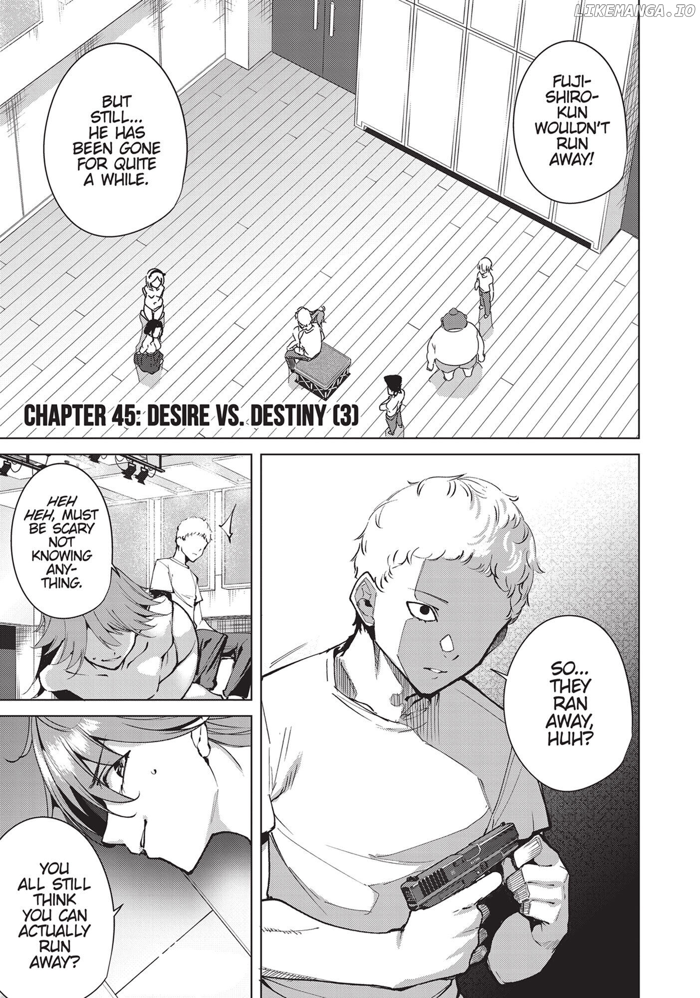 Destiny Lovers Chapter 45 - page 1