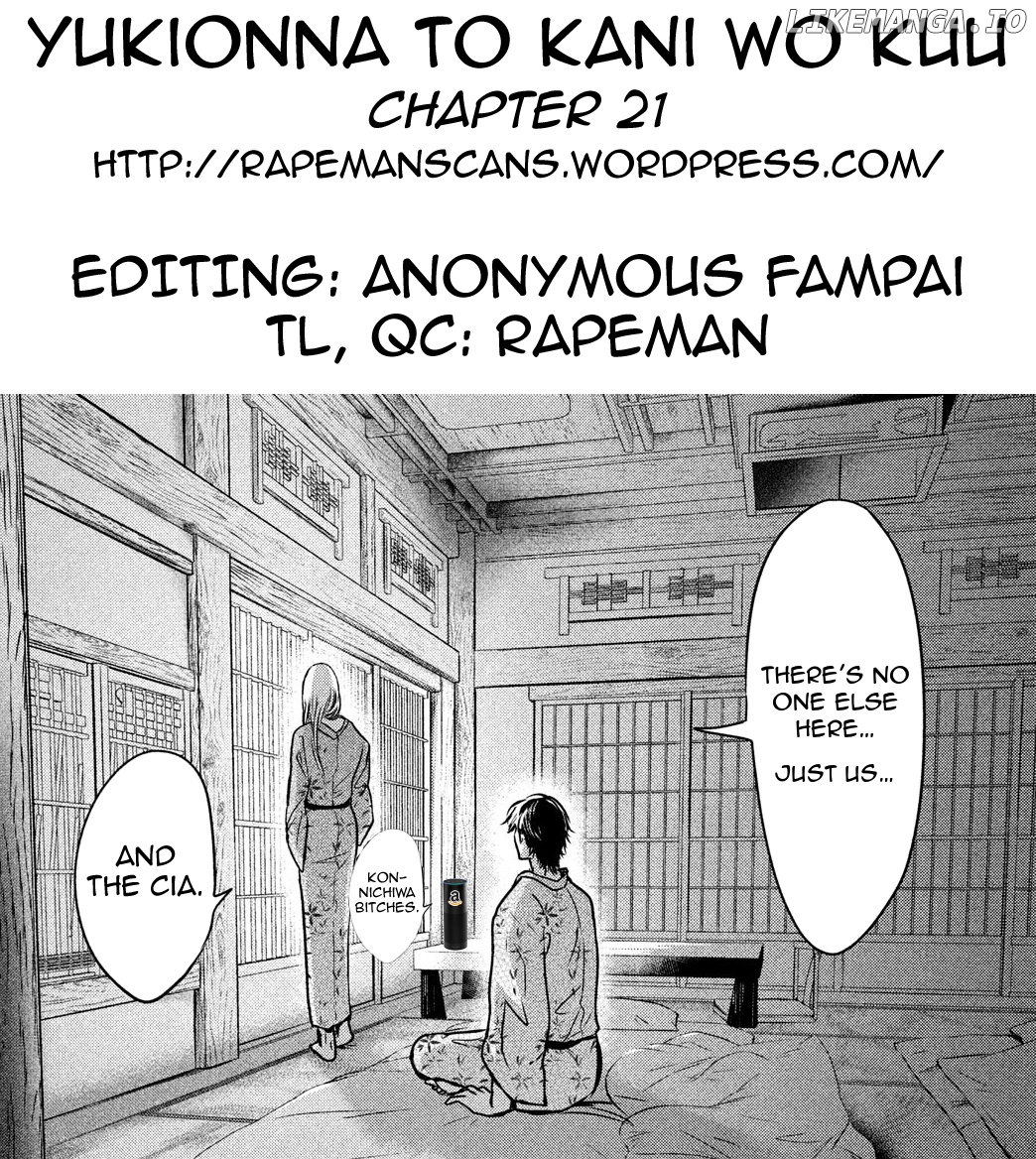 Eating Crab With A Yukionna chapter 21 - page 19