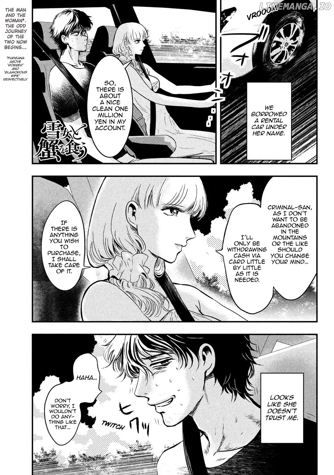 Eating Crab With A Yukionna chapter 2 - page 1