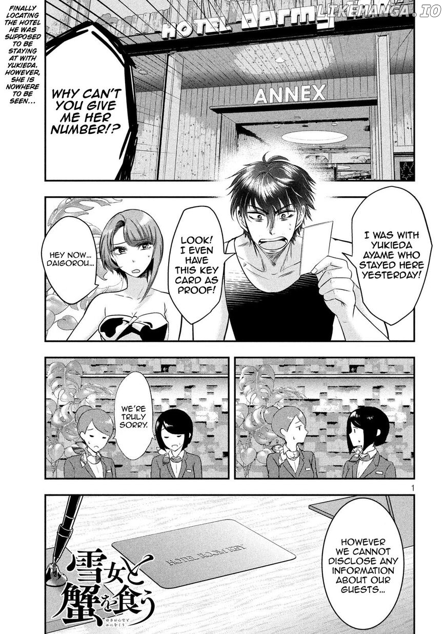 Eating Crab With A Yukionna chapter 38 - page 1