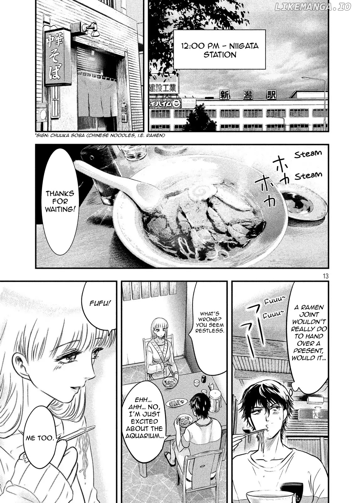 Eating Crab With A Yukionna chapter 14 - page 13