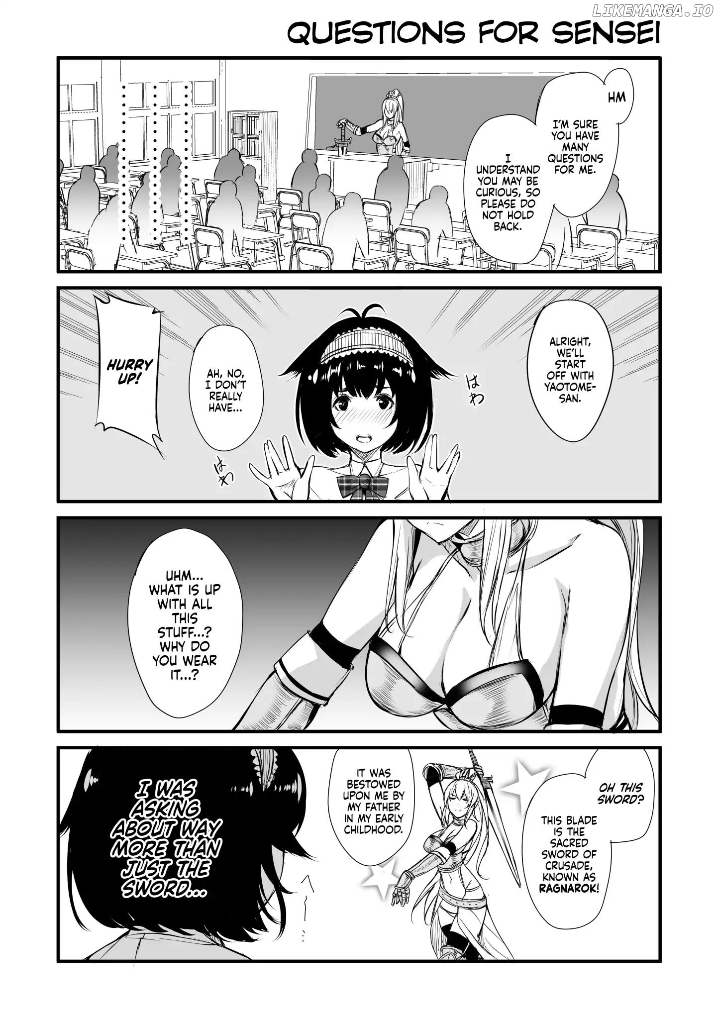 I'm Sorry. Princess Knight Teacher (Webcomic) chapter 1 - page 3