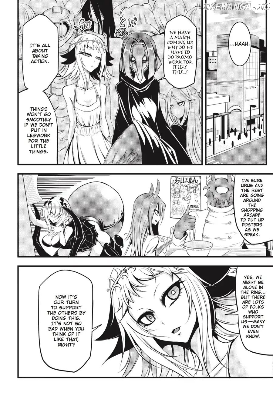Monster Wrestling: Interspecies Combat Girls chapter 7 - page 2