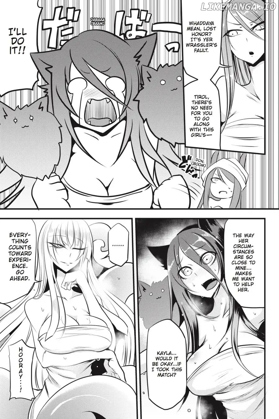 Monster Wrestling: Interspecies Combat Girls chapter 5 - page 19