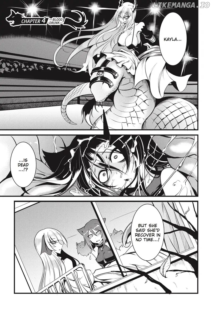 Monster Wrestling: Interspecies Combat Girls chapter 4 - page 1