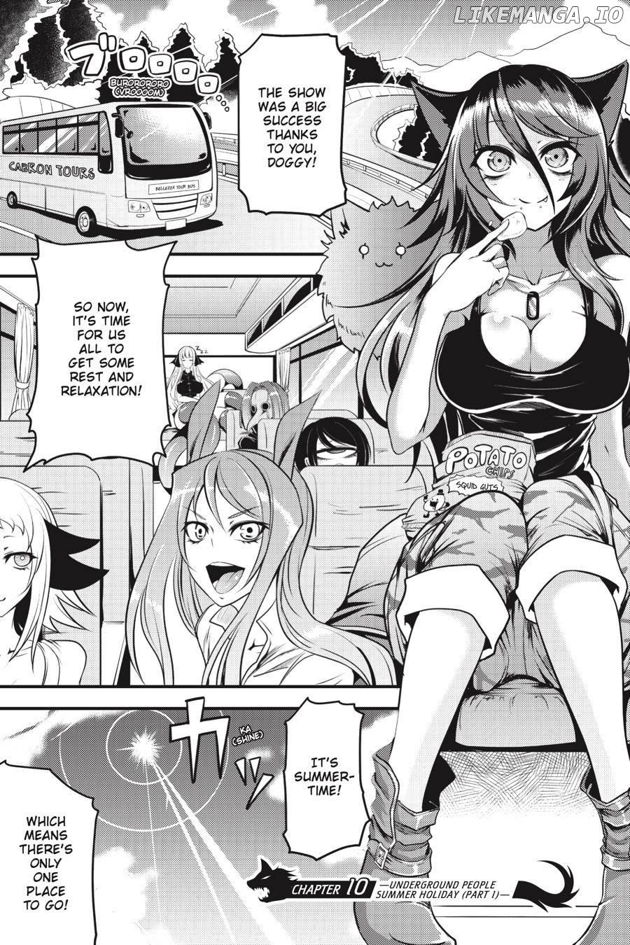 Monster Wrestling: Interspecies Combat Girls chapter 10 - page 1