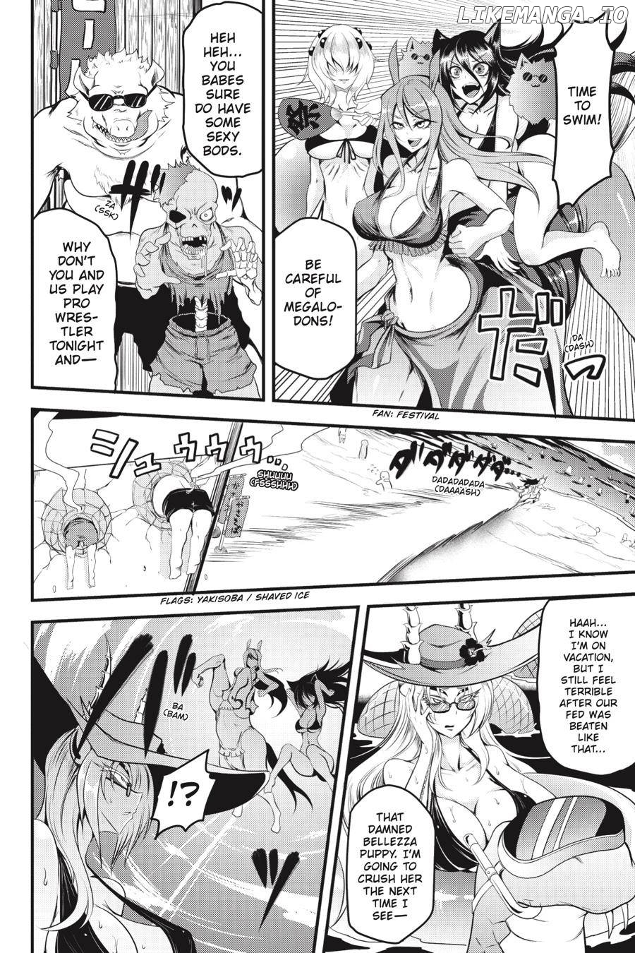 Monster Wrestling: Interspecies Combat Girls chapter 10 - page 4