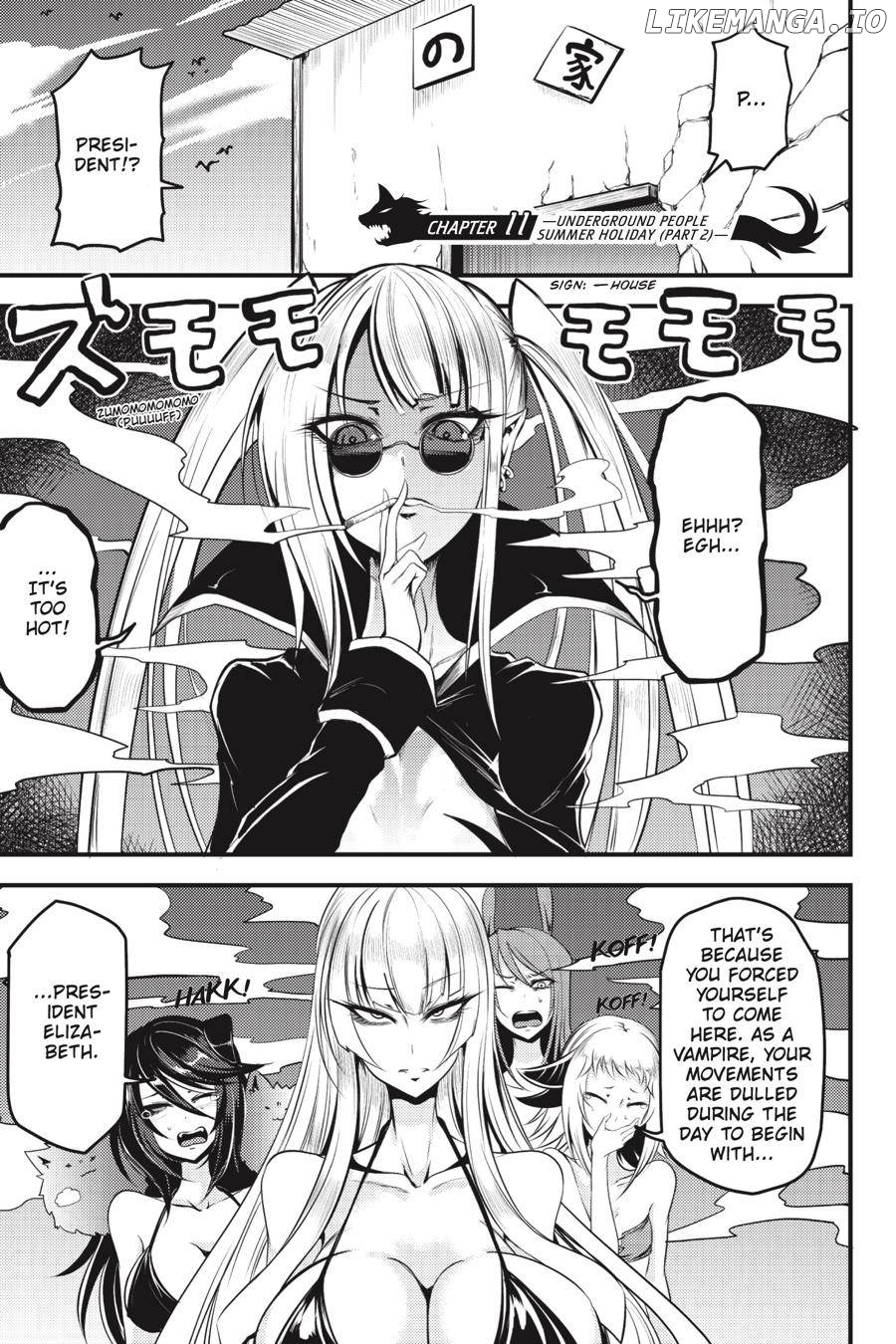Monster Wrestling: Interspecies Combat Girls chapter 11 - page 1