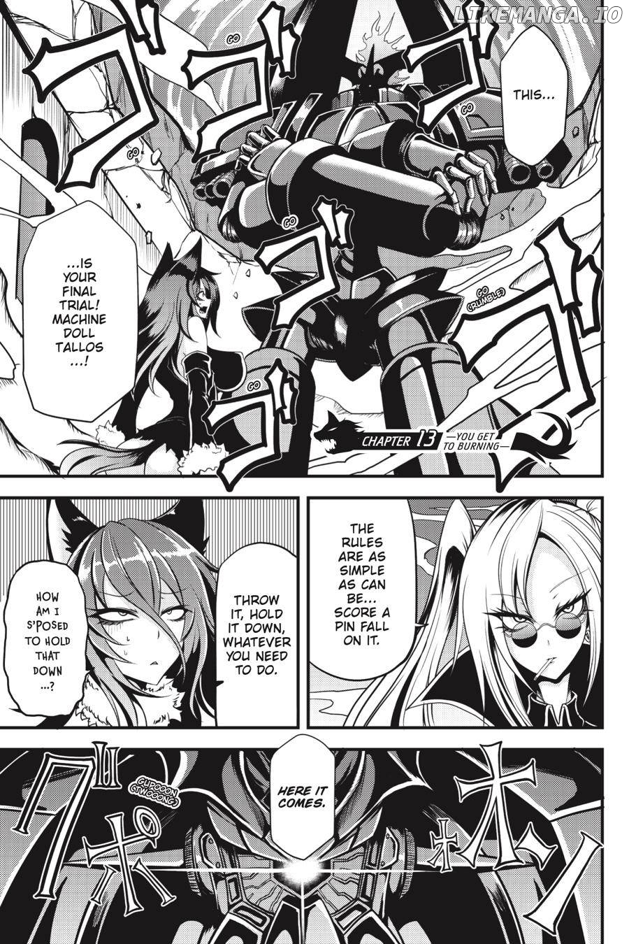 Monster Wrestling: Interspecies Combat Girls chapter 13 - page 1
