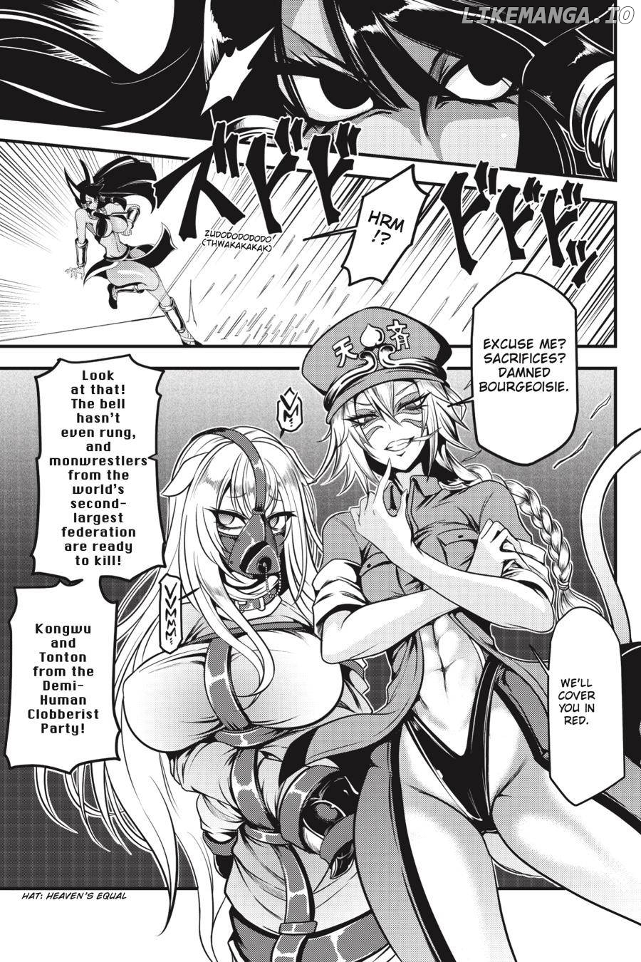 Monster Wrestling: Interspecies Combat Girls chapter 14 - page 4