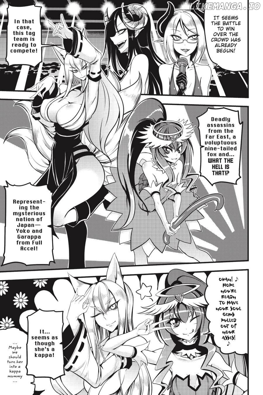 Monster Wrestling: Interspecies Combat Girls chapter 14 - page 6