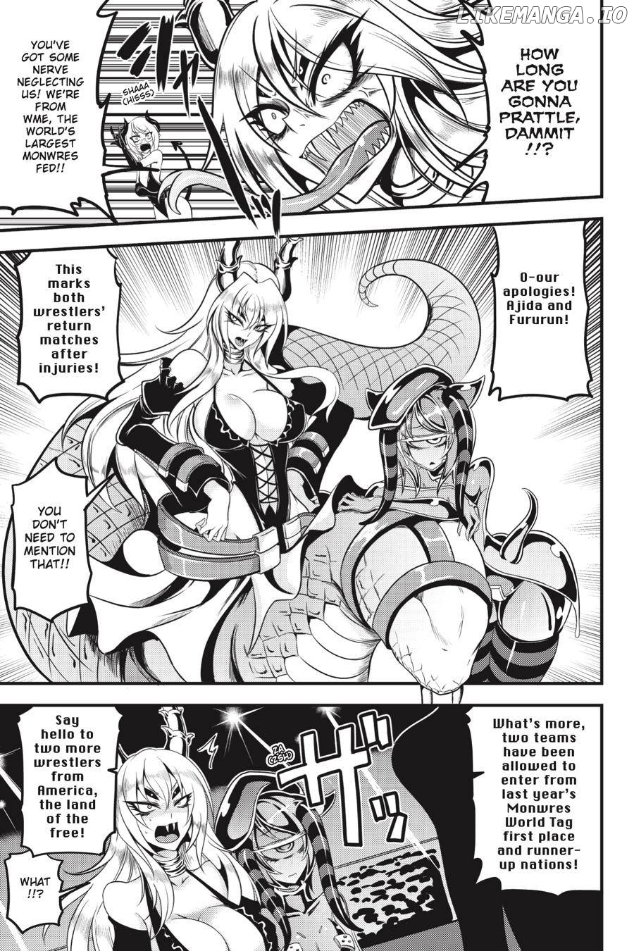 Monster Wrestling: Interspecies Combat Girls chapter 14 - page 8