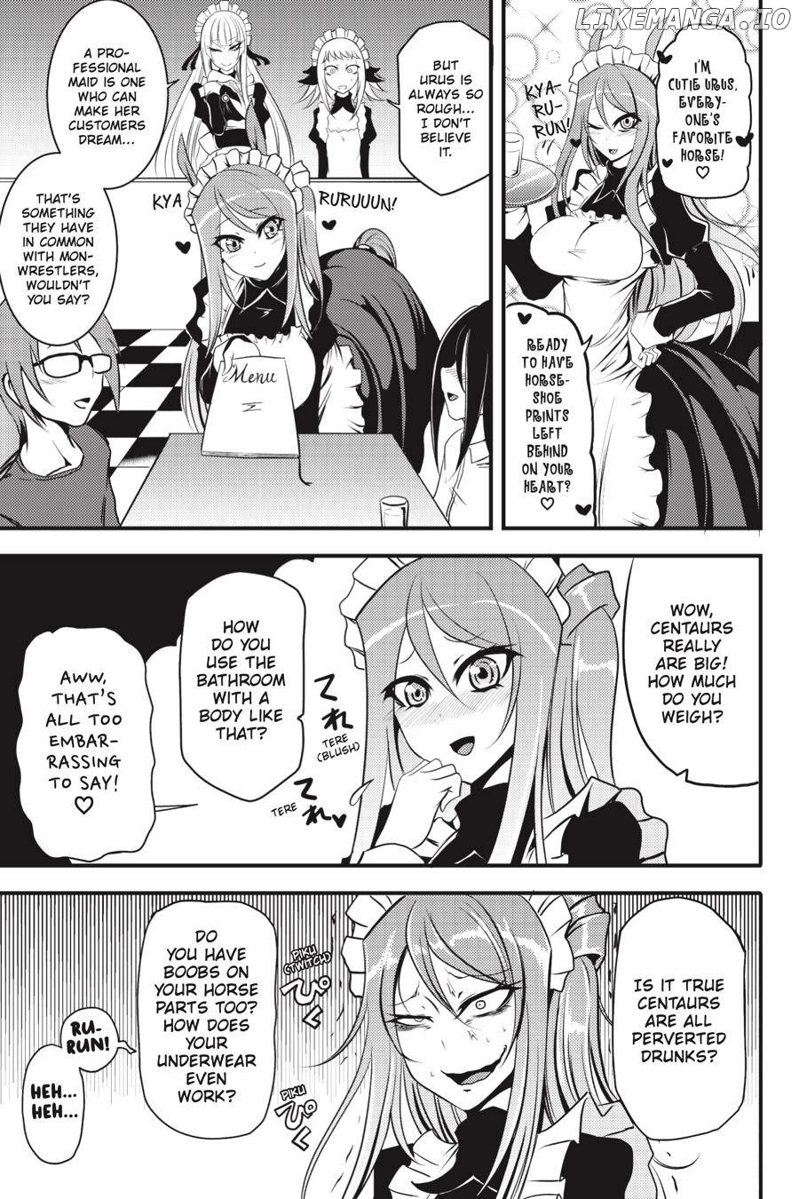 Monster Wrestling: Interspecies Combat Girls chapter 14.5 - page 5