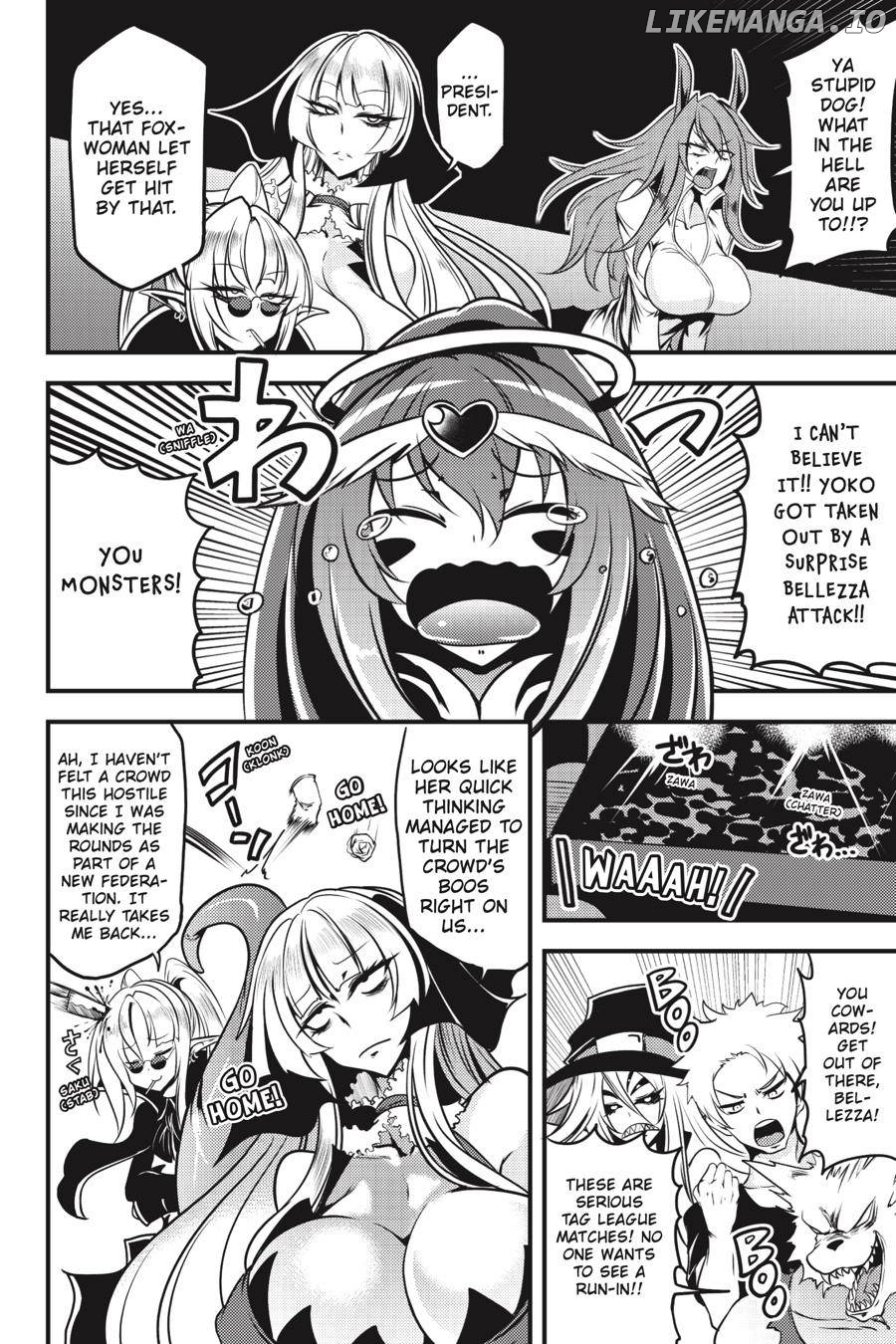 Monster Wrestling: Interspecies Combat Girls chapter 19 - page 4